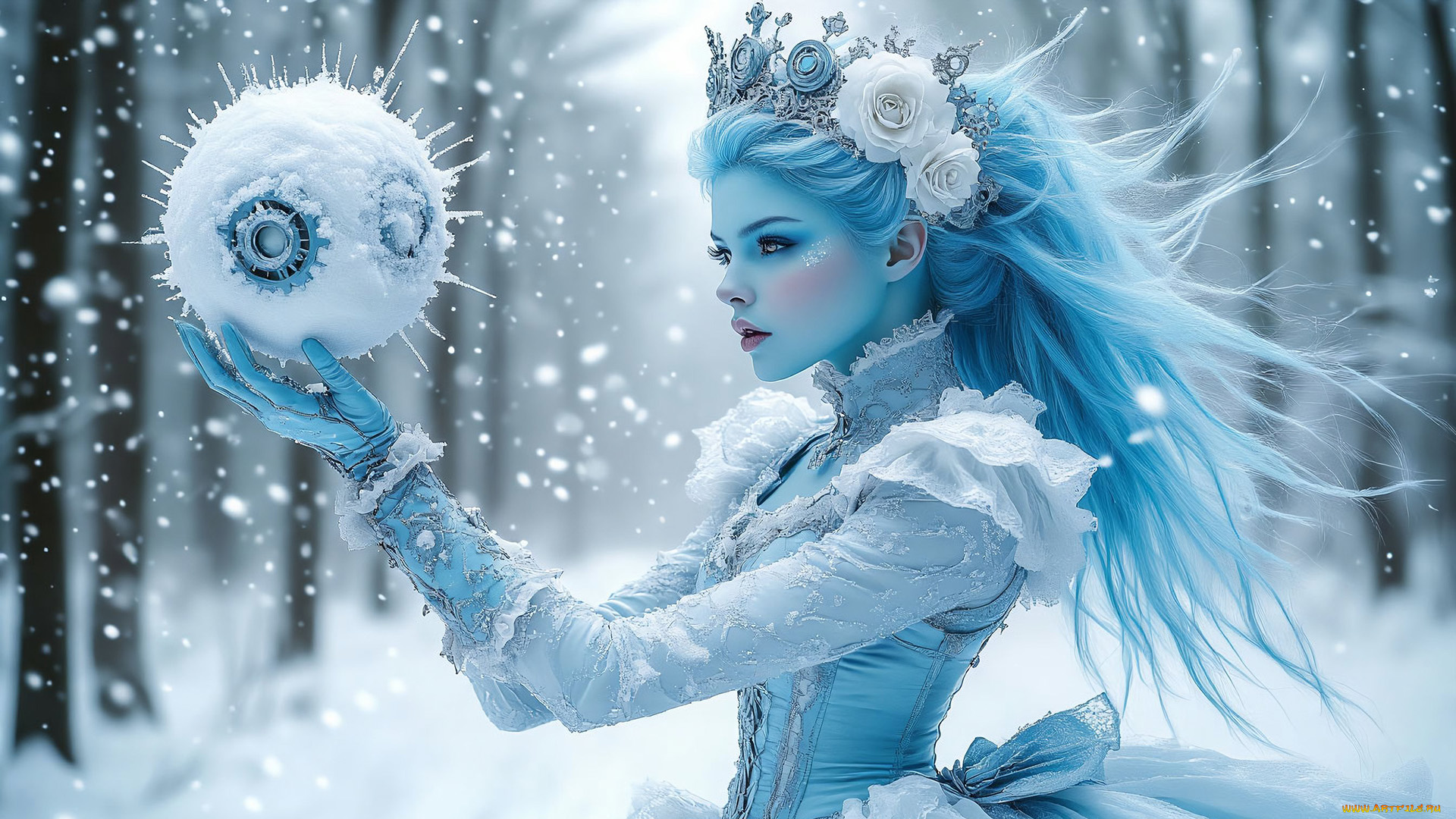 3д, графика, фантазия, , fantasy, нейросети, графика, нейроарт, ai, art, нейронные, сети, рисунки, нейро, искусство, нейрографика, graphics, neuroart, neural, networks, drawings, neuro, neurography, снежная, королева