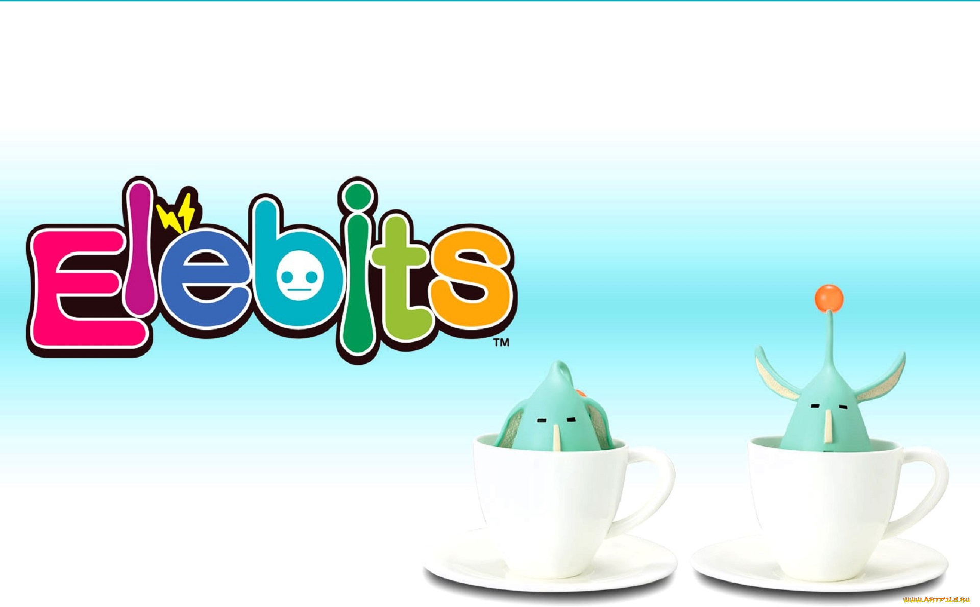 видео, игры, elebits, чашки, существа