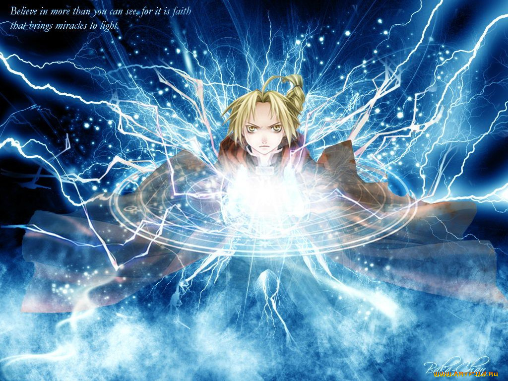 аниме, fullmetal, alchemist