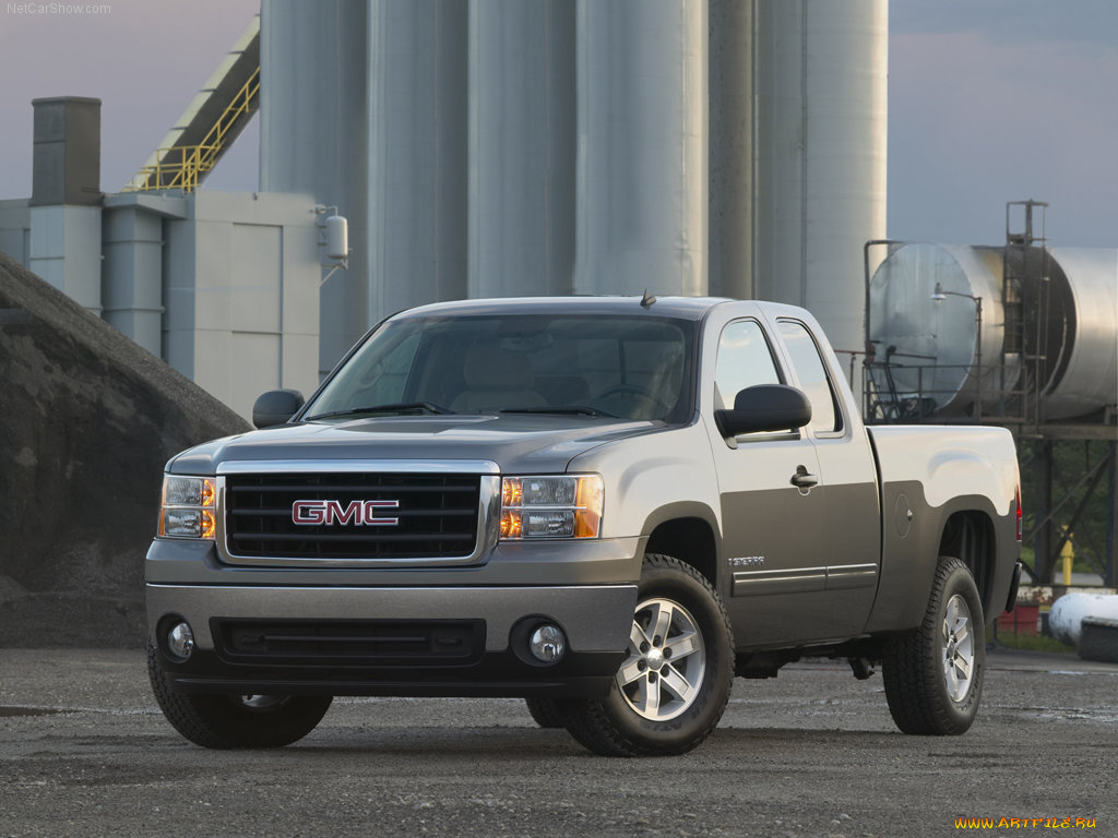 gmc, sierra, 2007, автомобили, gm