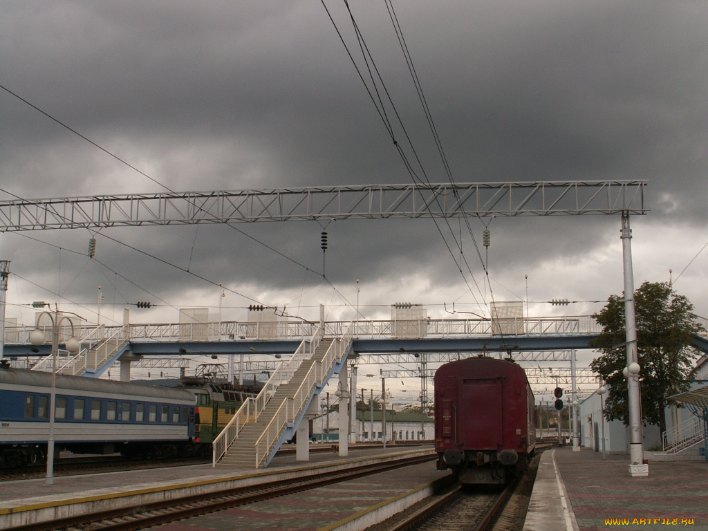 тучки, техника, поезда