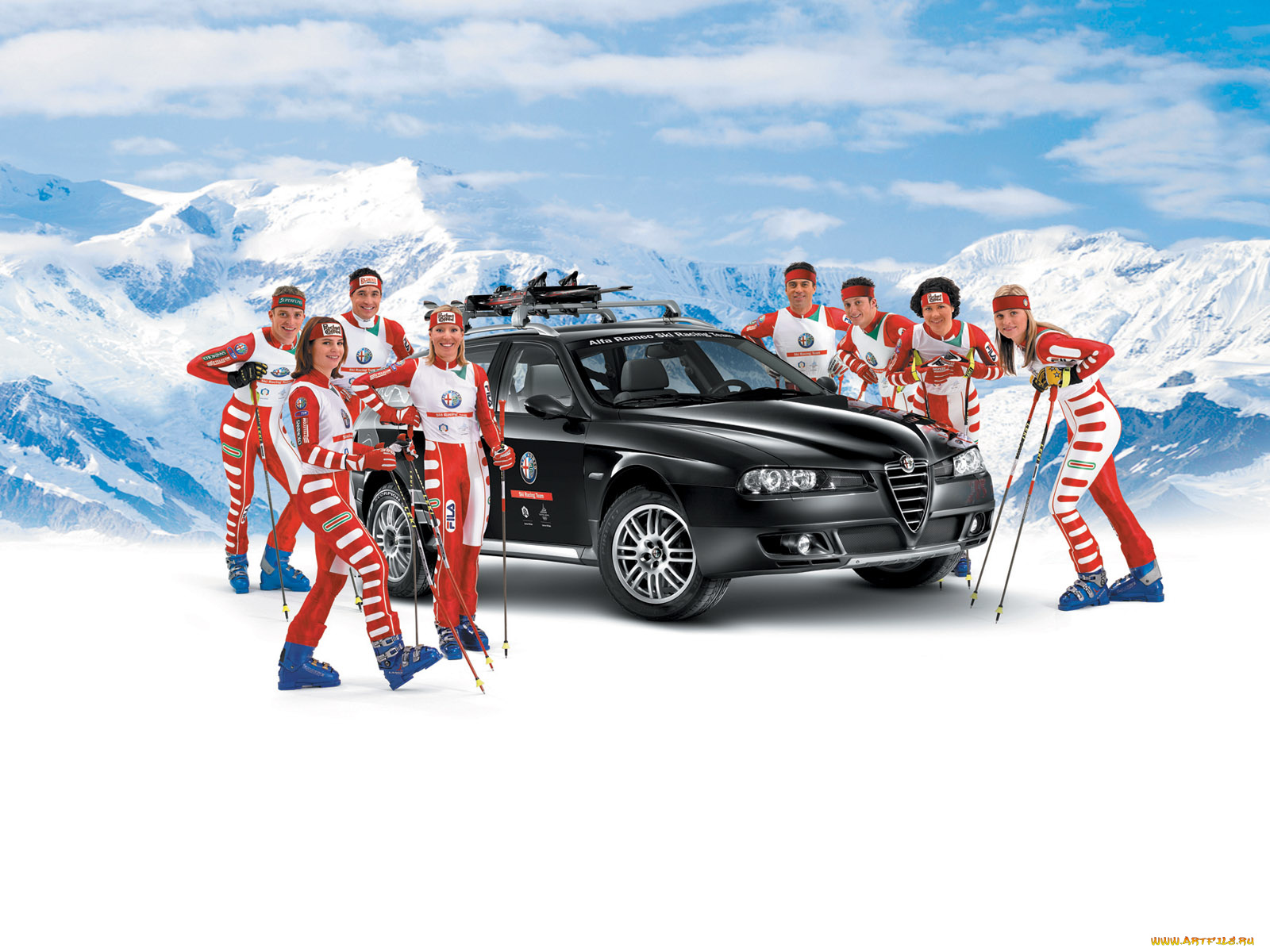 alfa, crosswagon, q4, автомобили, авто, девушками