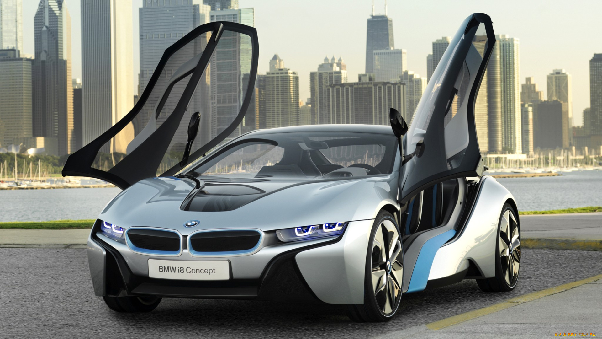 bmw, i8, concept, автомобили