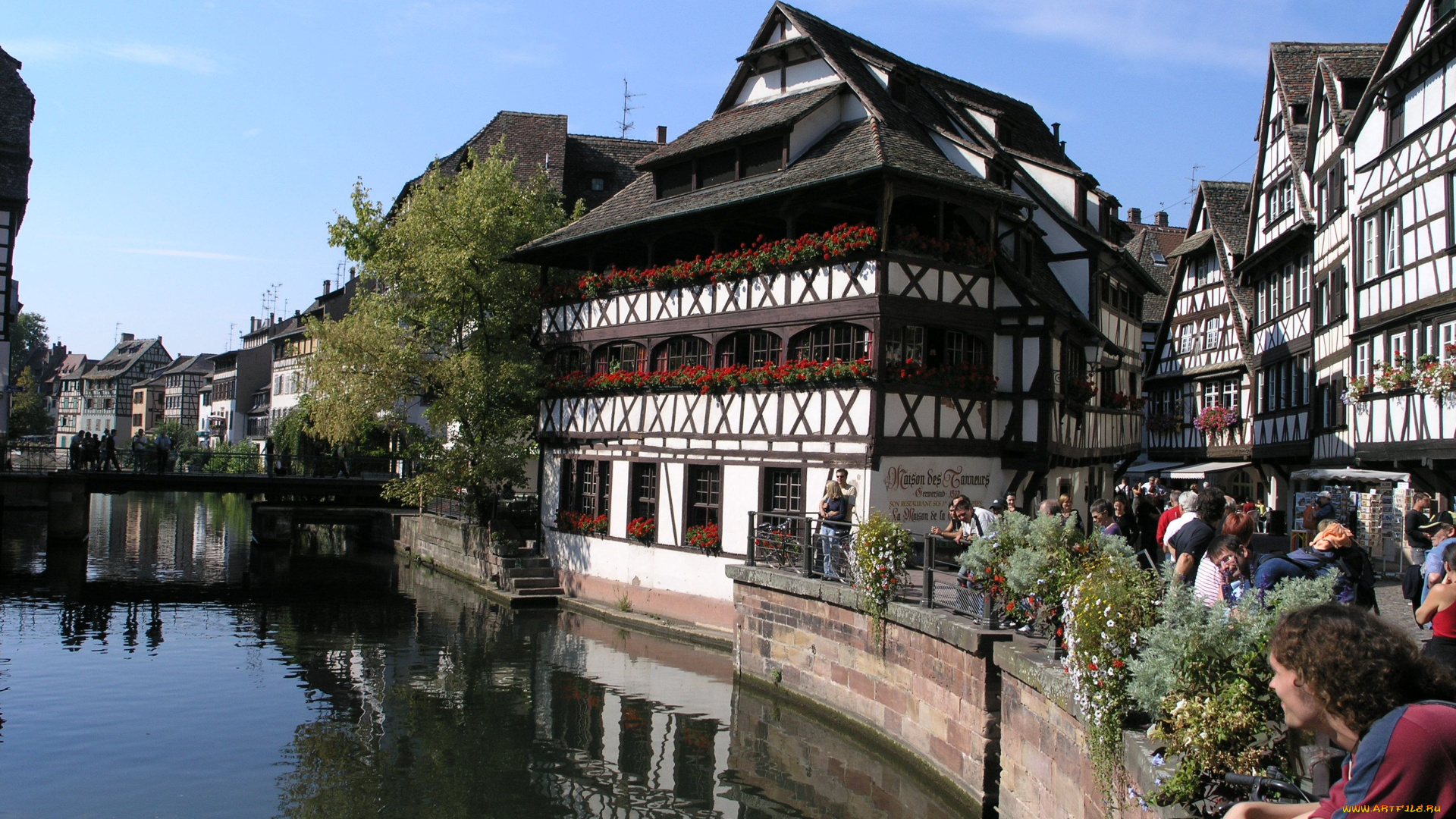 города, страсбург, франция, strasburg