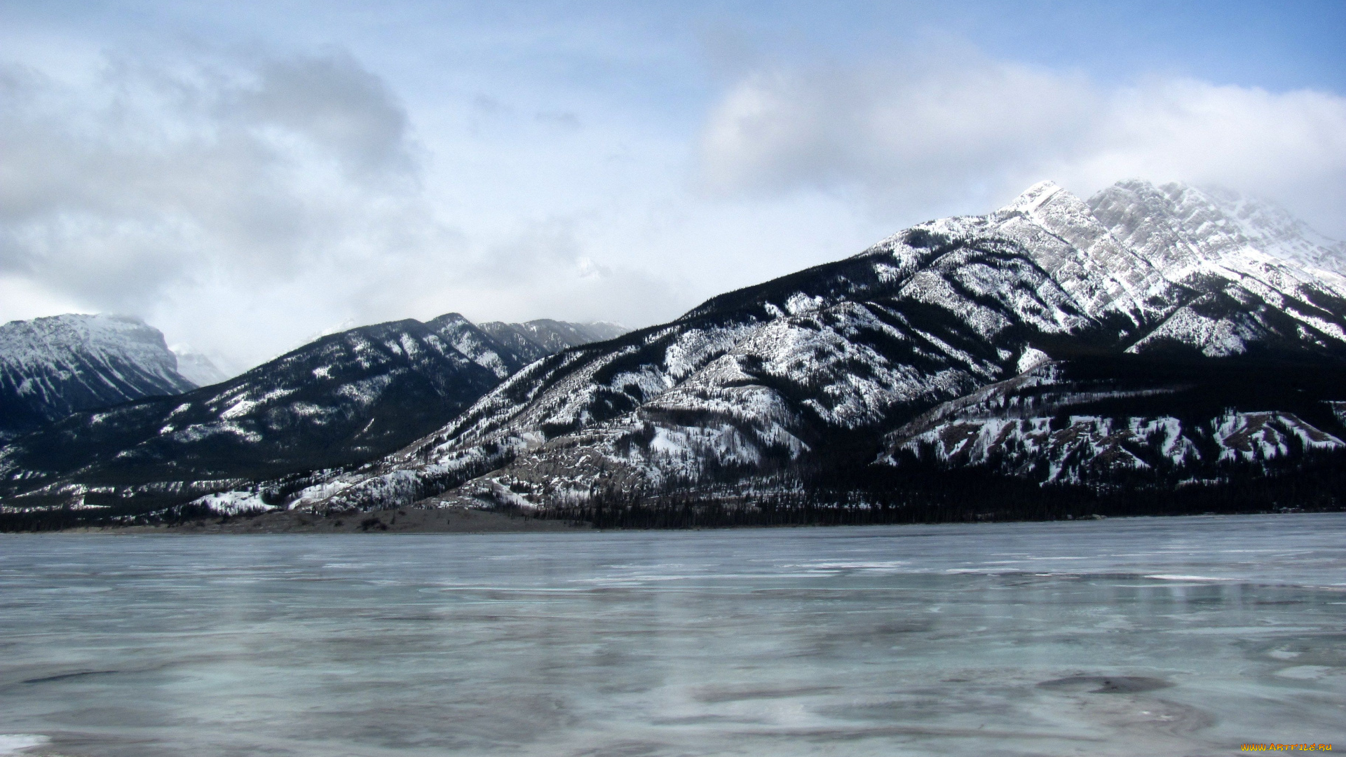 jasper, national, park, природа, горы