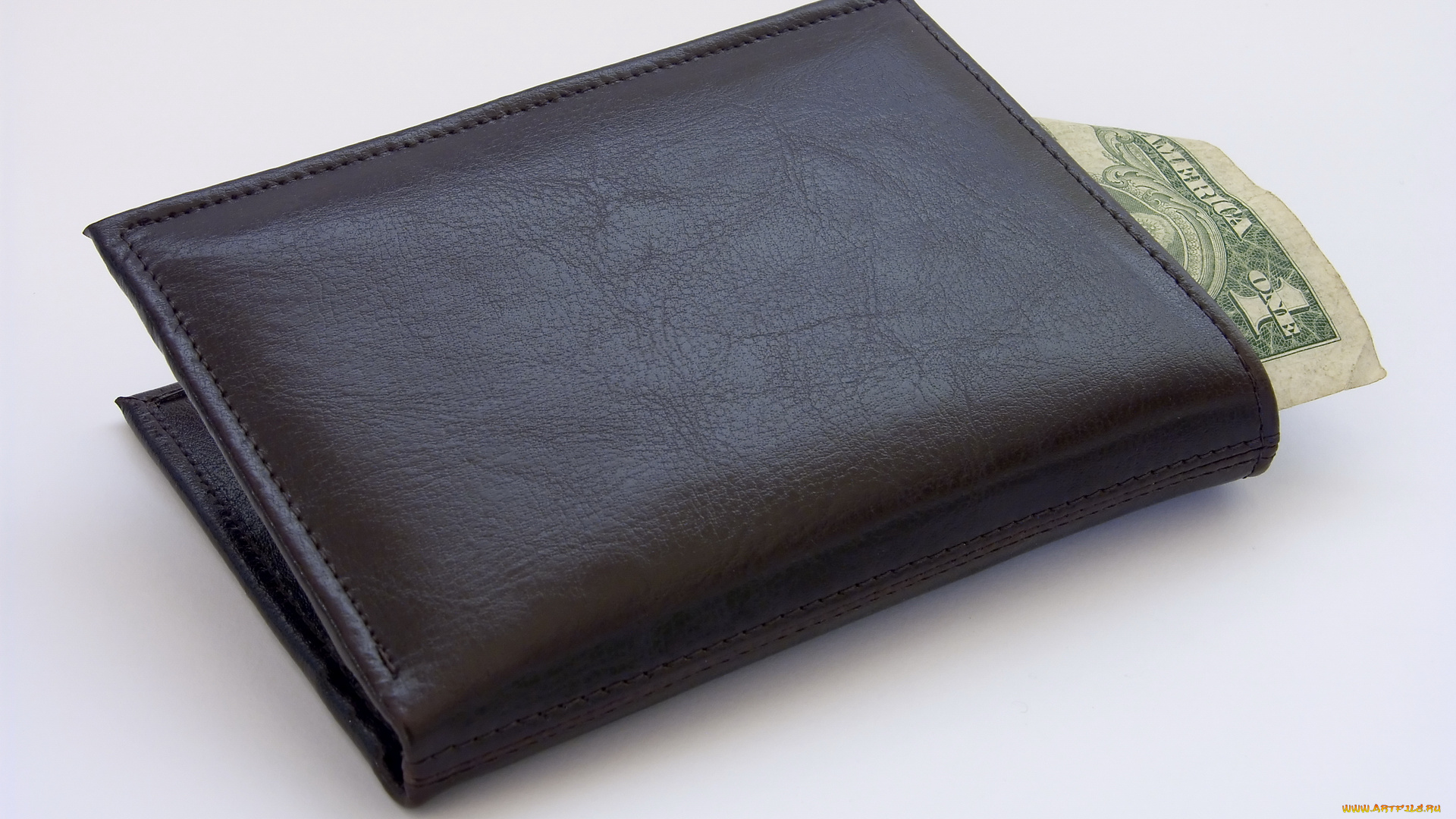 разное, золото, купюры, монеты, доллары, кошелёк