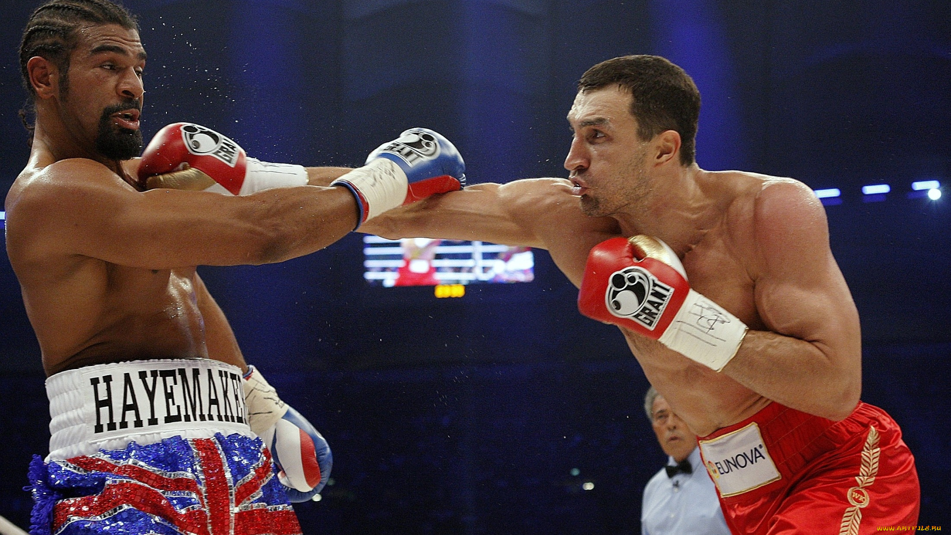 владимир, кличко, vs, дэвид, хэй, спорт, бокс, хук