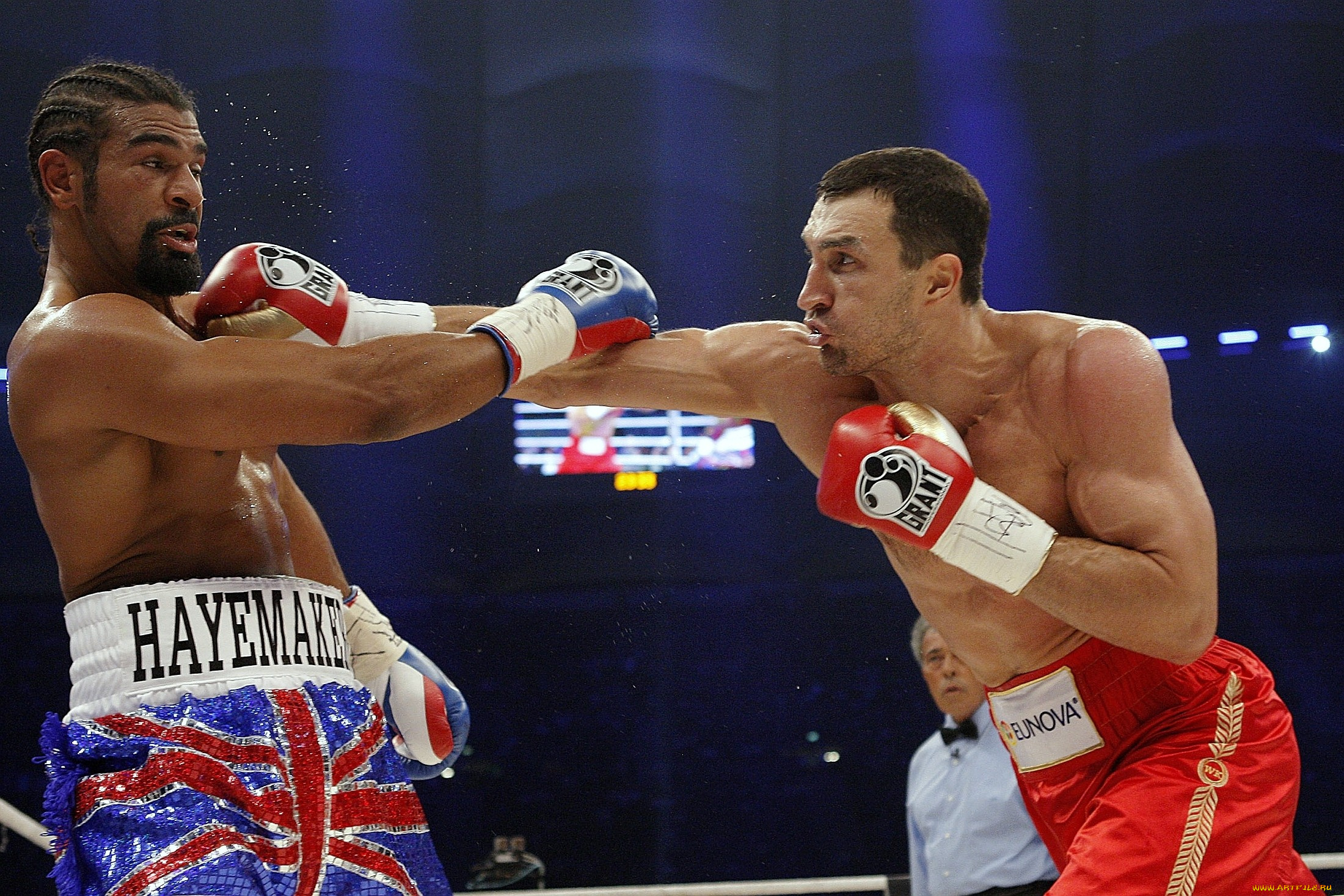 владимир, кличко, vs, дэвид, хэй, спорт, бокс, хук