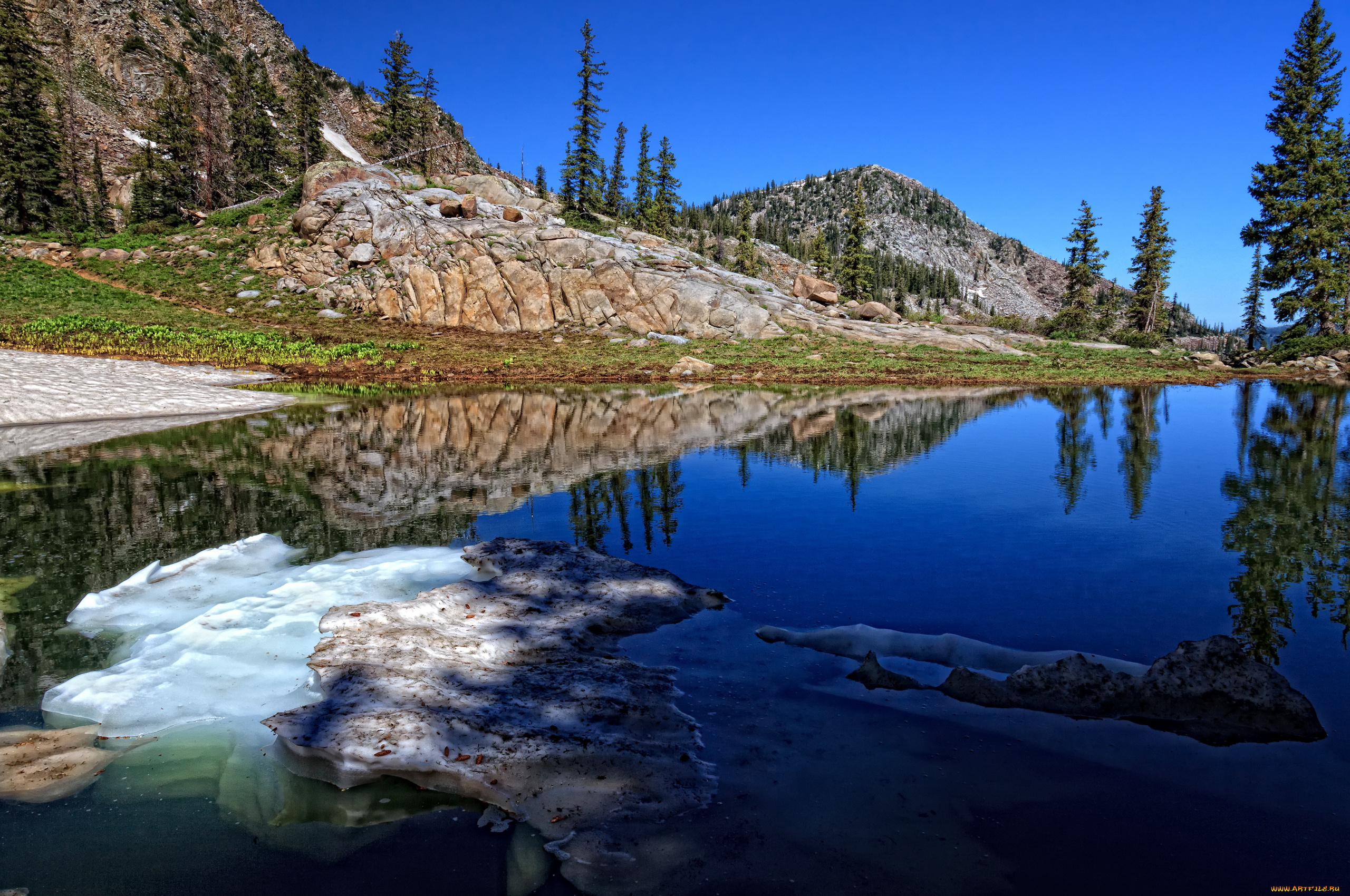 природа, реки, озера, деревья, горы, река, пейзаж