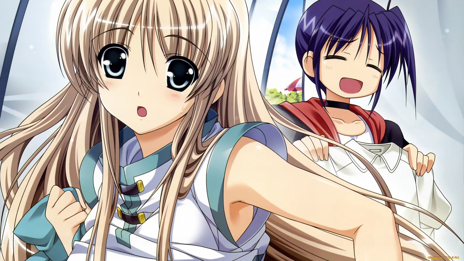 mahou, shoujo, lyrical, nanoha, аниме