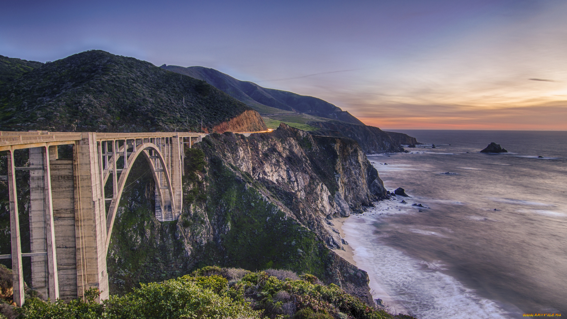 bixby, bridge, big, sur, california, природа, побережье, тихий, океан, биг-сюр, калифорния, горы, мост, биксби, pacific, ocean
