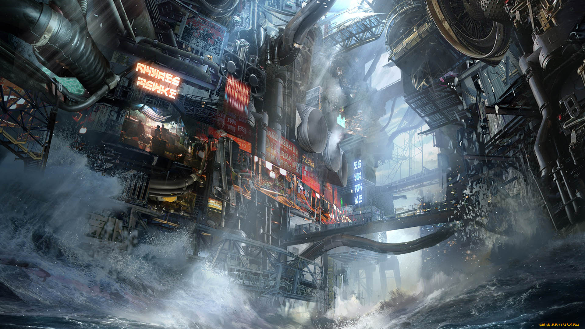 killzone, mercenary, видео, игры, вода, сооружение