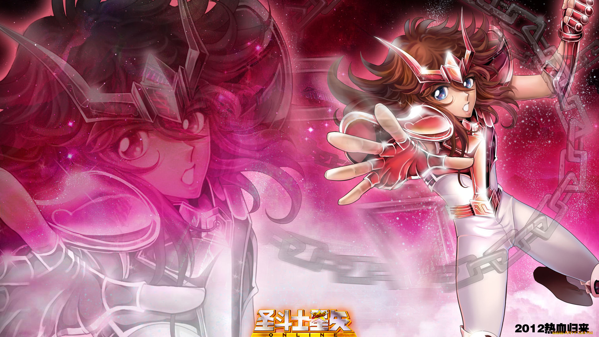 saint, seiya, online, видео, игры, девушка