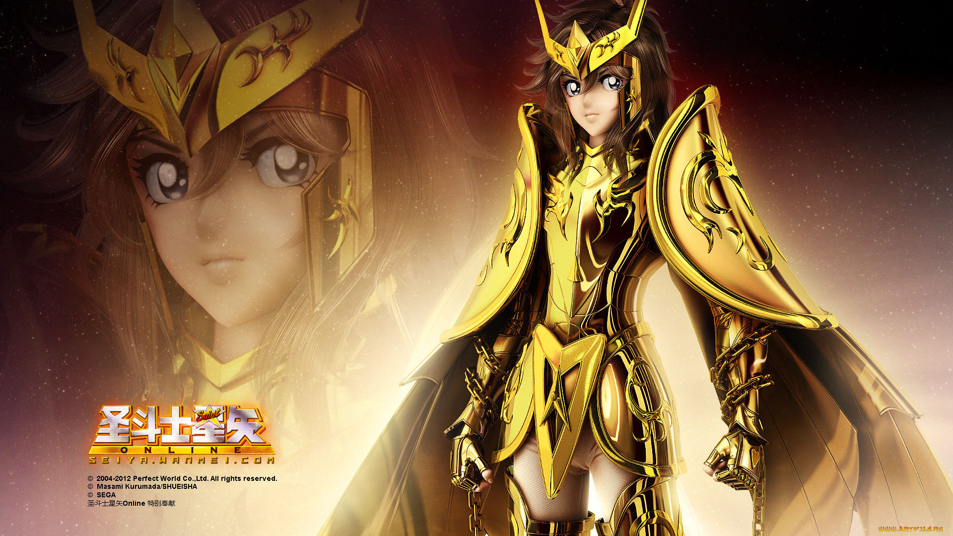 saint, seiya, online, видео, игры, доспехи, девушка