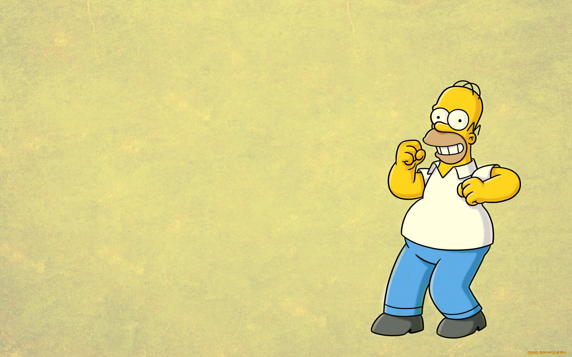 мультфильмы, the, simpsons, гомер