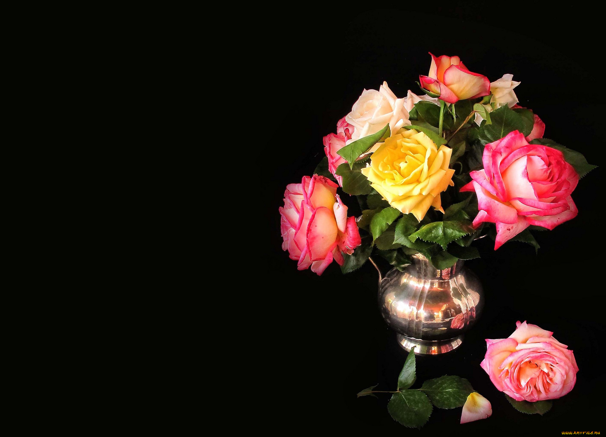 цветы, розы, букет