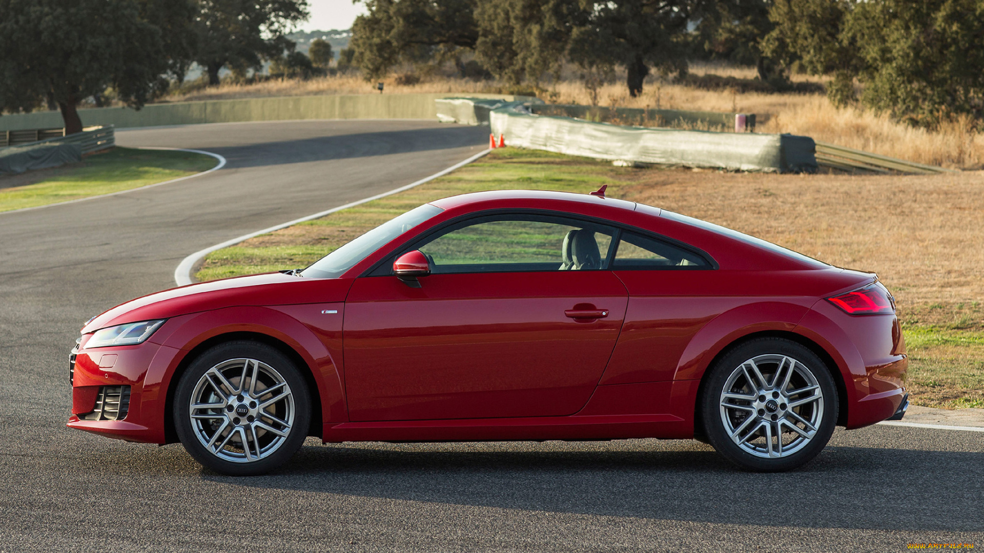 автомобили, audi, tt, 8s, красный, coupе, 2-0, tfsi, 2014г