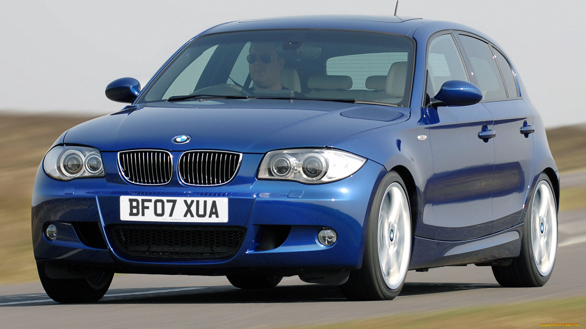 автомобили, bmw, 130i, 5-door, m, sport, package, uk-spec, e87, синий