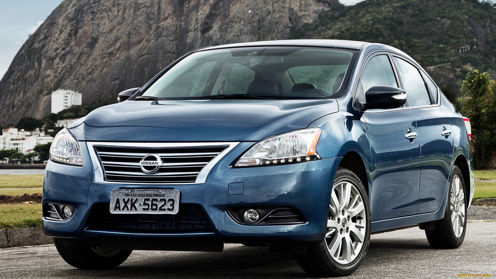 автомобили, nissan, datsun, sentra, br-spec, b17, 2013г, синий