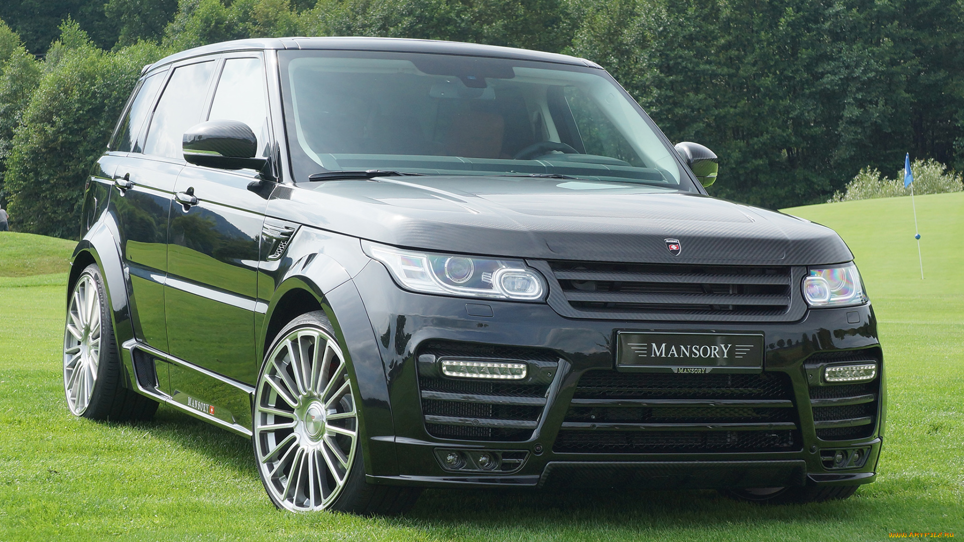 автомобили, range, rover, mansory, range, rover, sport, 2014г, темный
