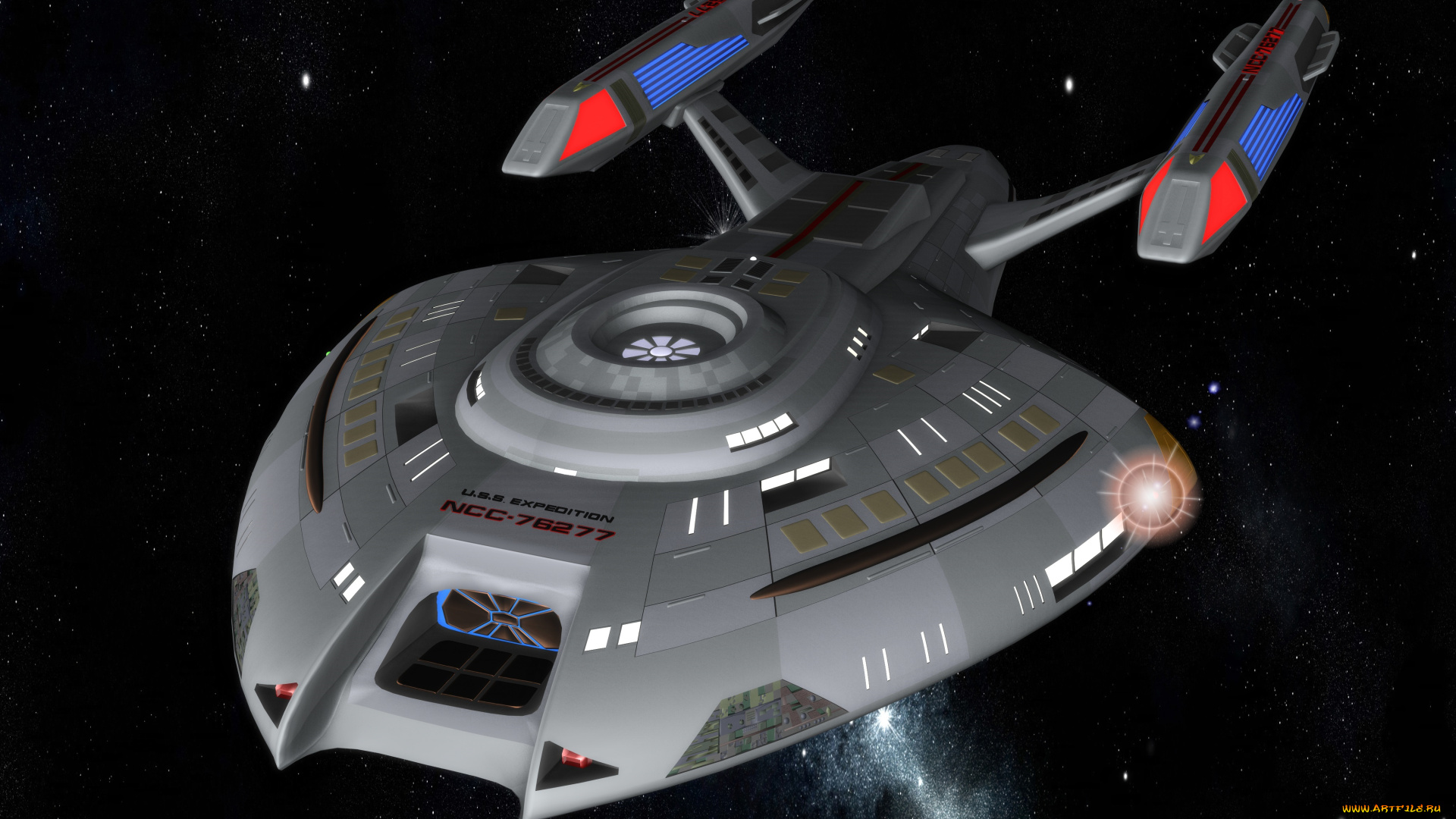 космос, арт, космический, корабль, вселенная, звезды