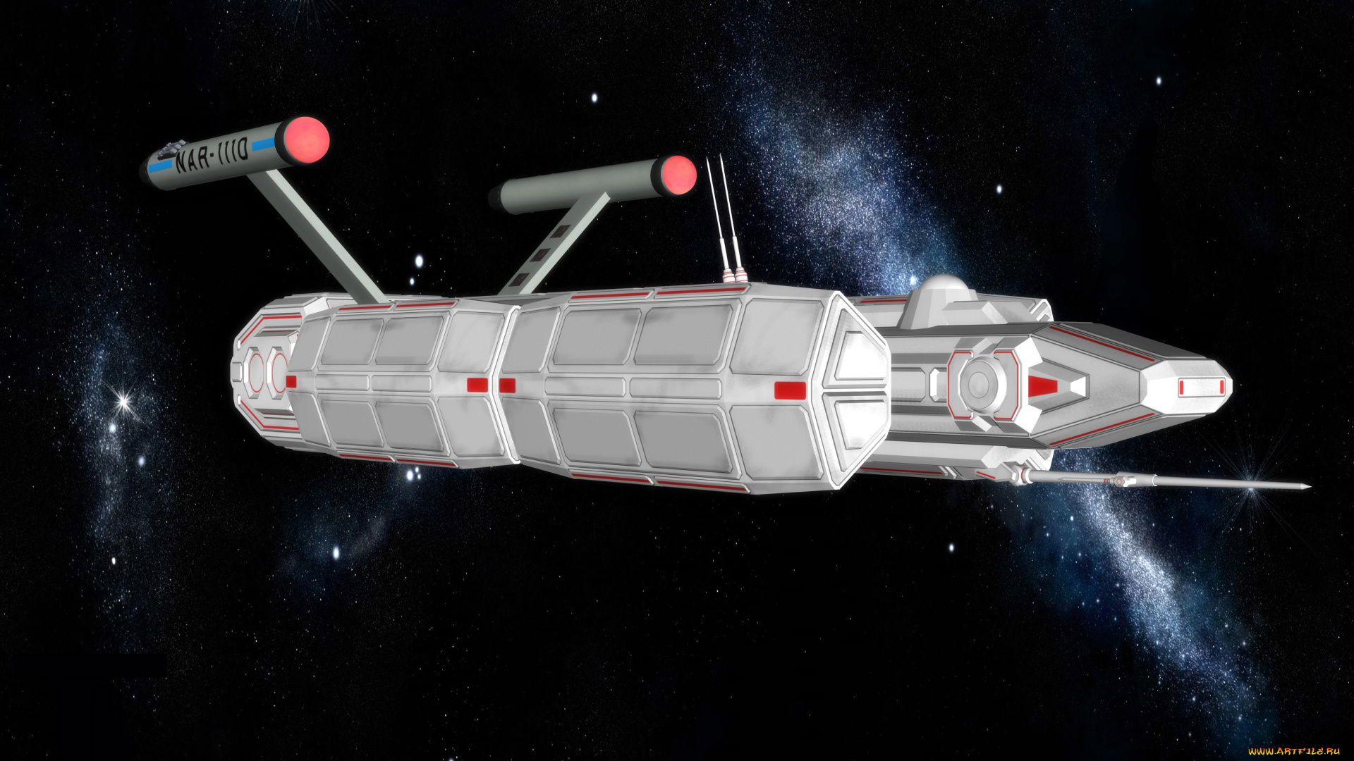 космос, арт, космический, корабль, звезды, вселеная, фон