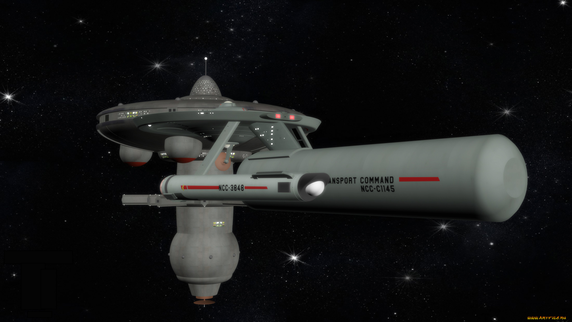 космос, арт, космический, корабль, звезды, вселеная, фон