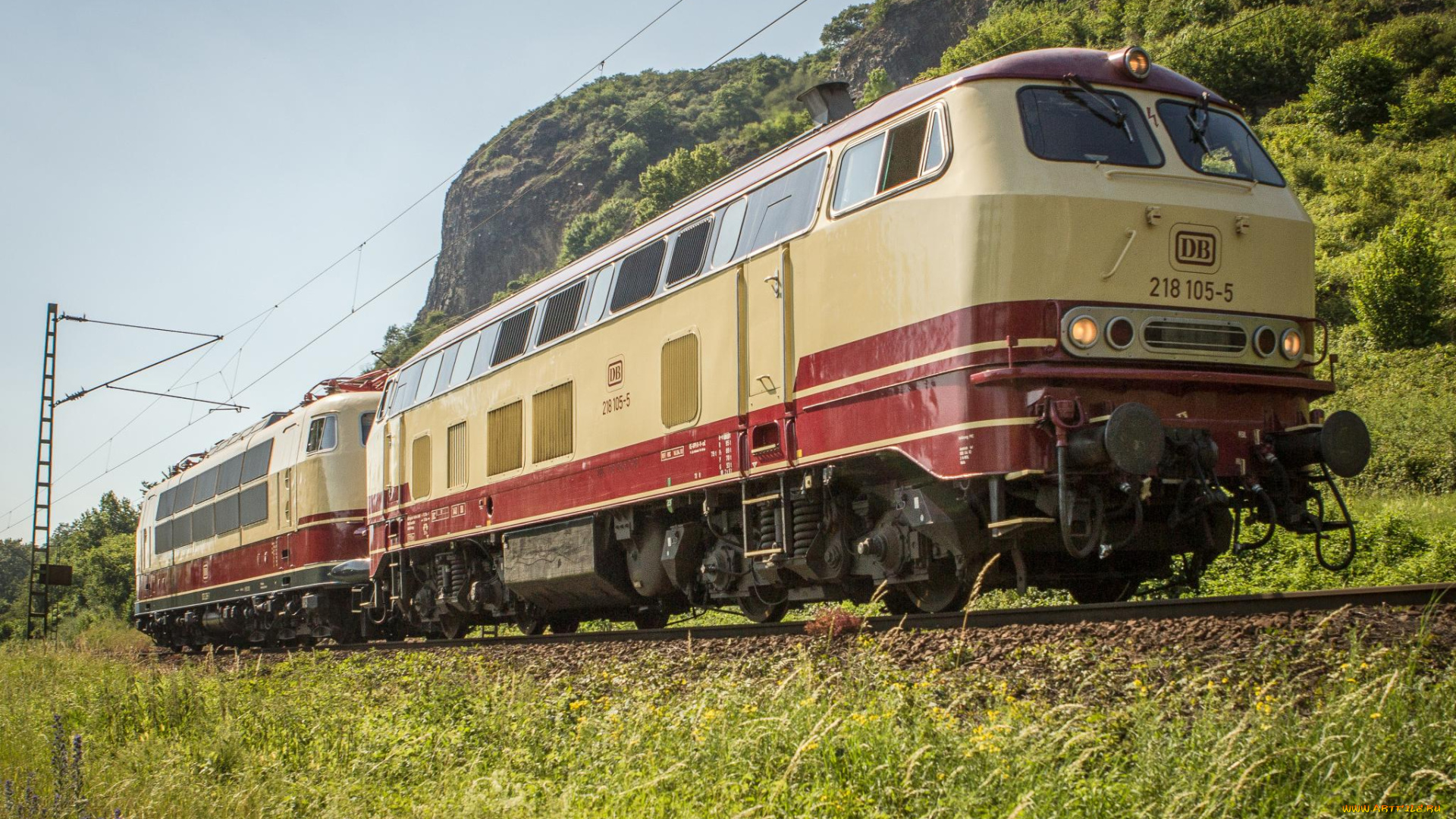 техника, поезда, состав, железная, локомотив, рельсы, дорога