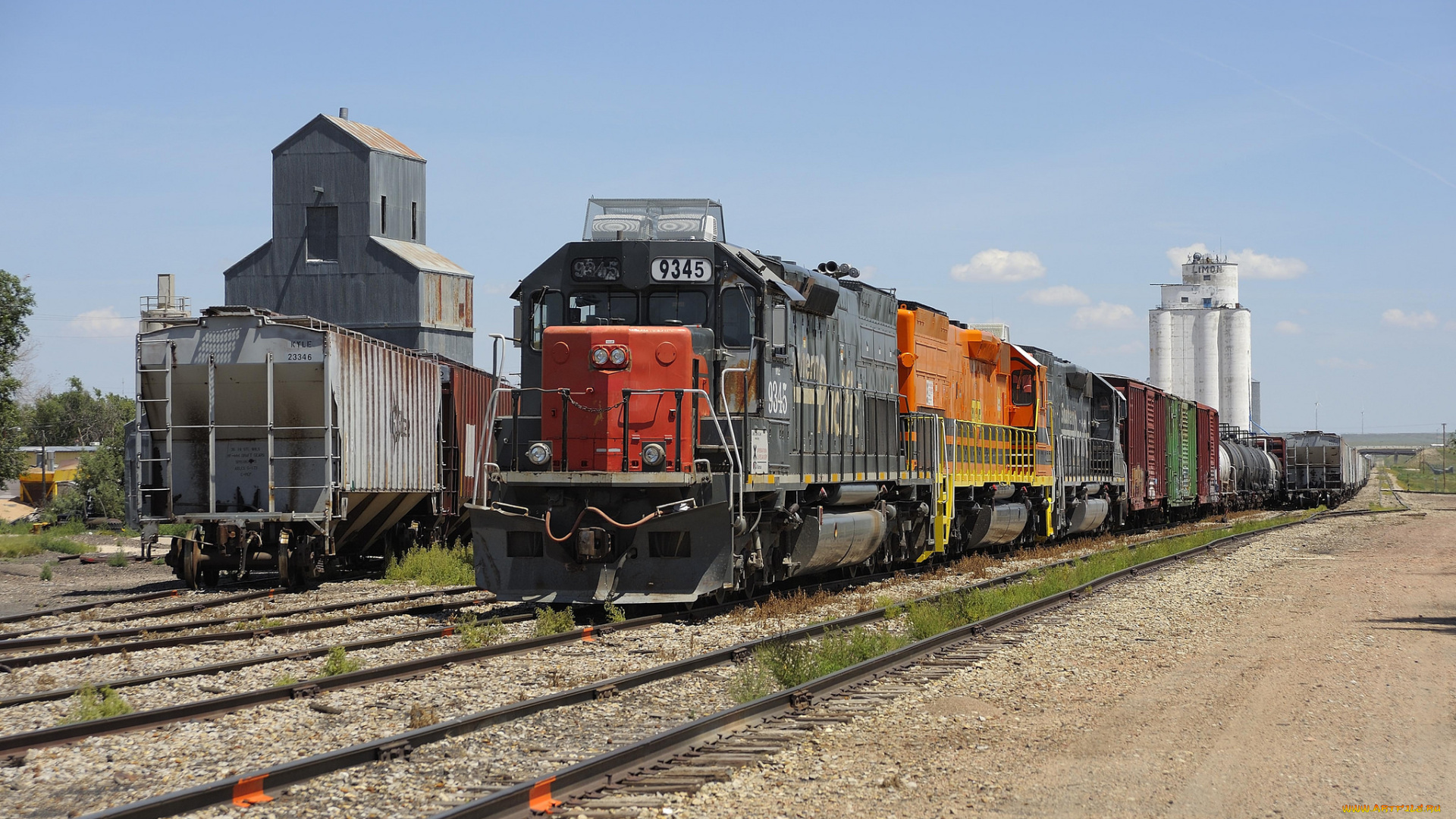 техника, поезда, железная, дорога, рельсы, локомотив, состав