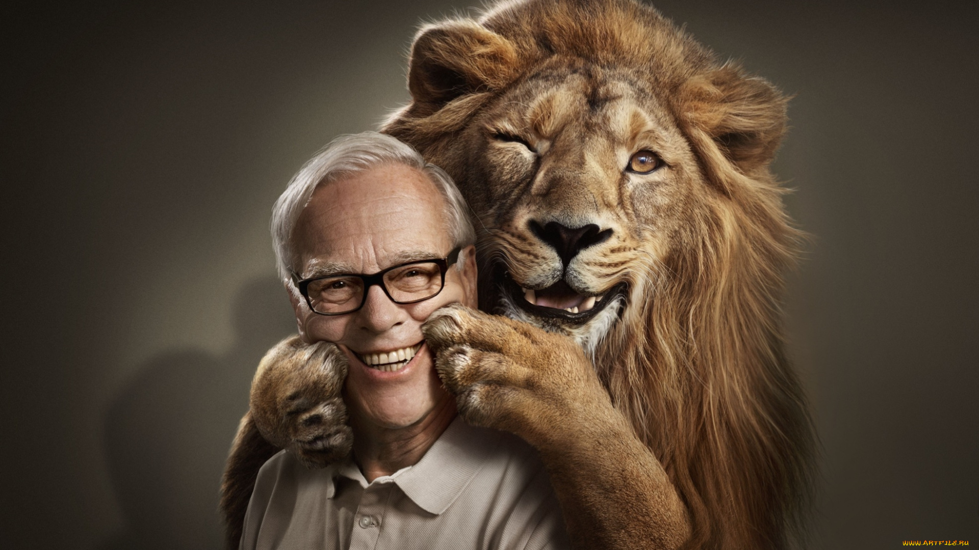 юмор, и, приколы, улыбка, мужчина, лев