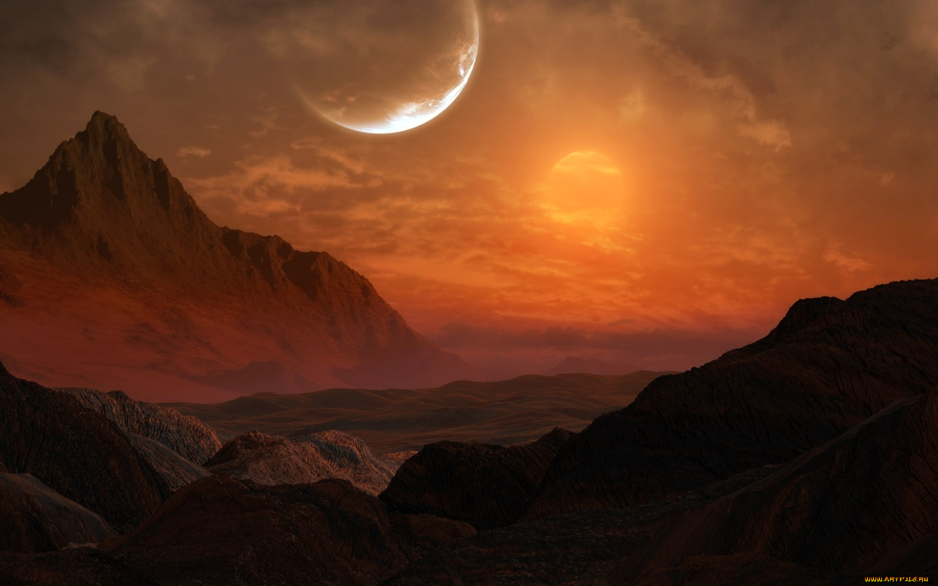 3д, графика, атмосфера, настроение, , atmosphere, , , mood, , cosmos, stars, planets