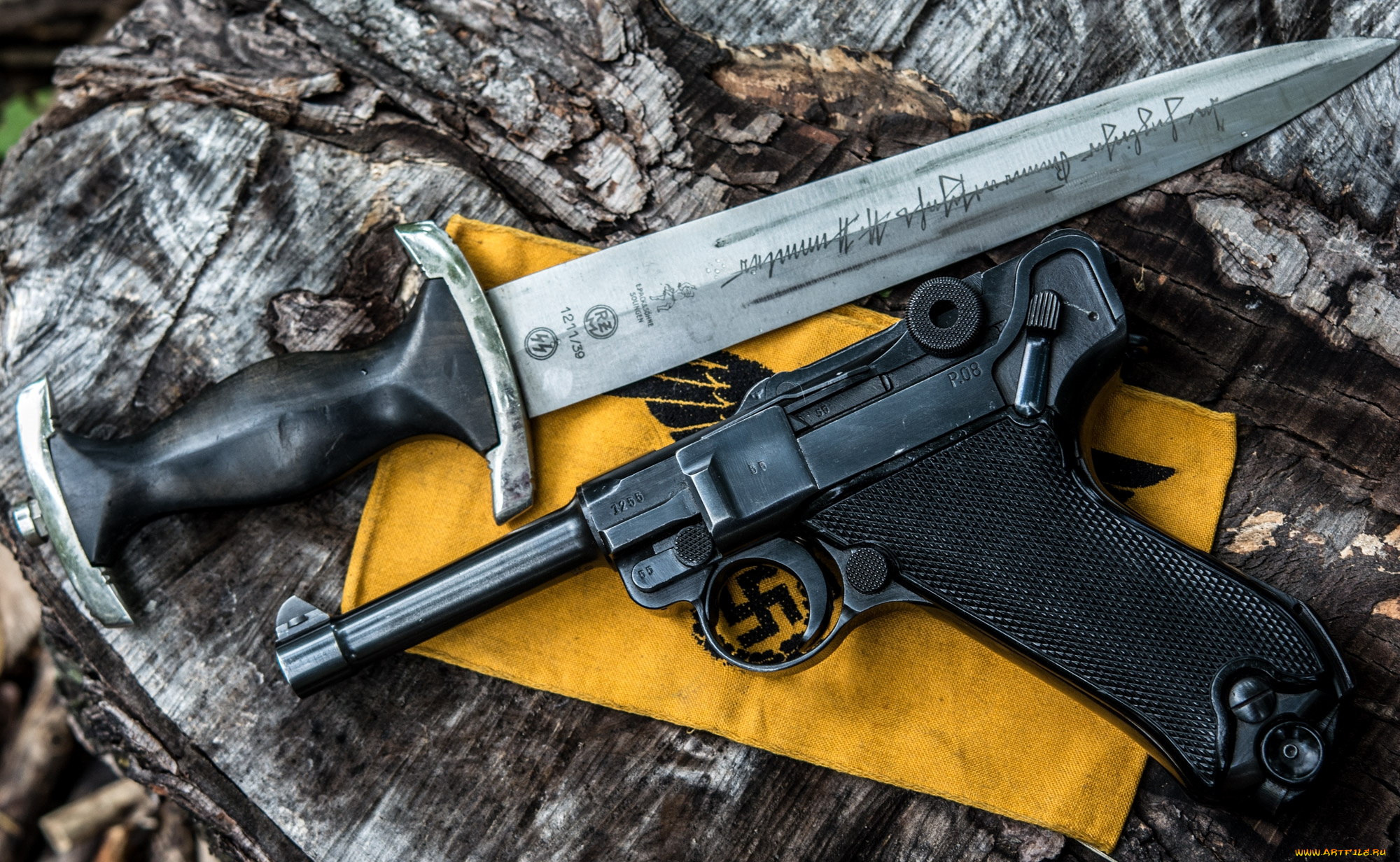 оружие, пистолет, кинжал