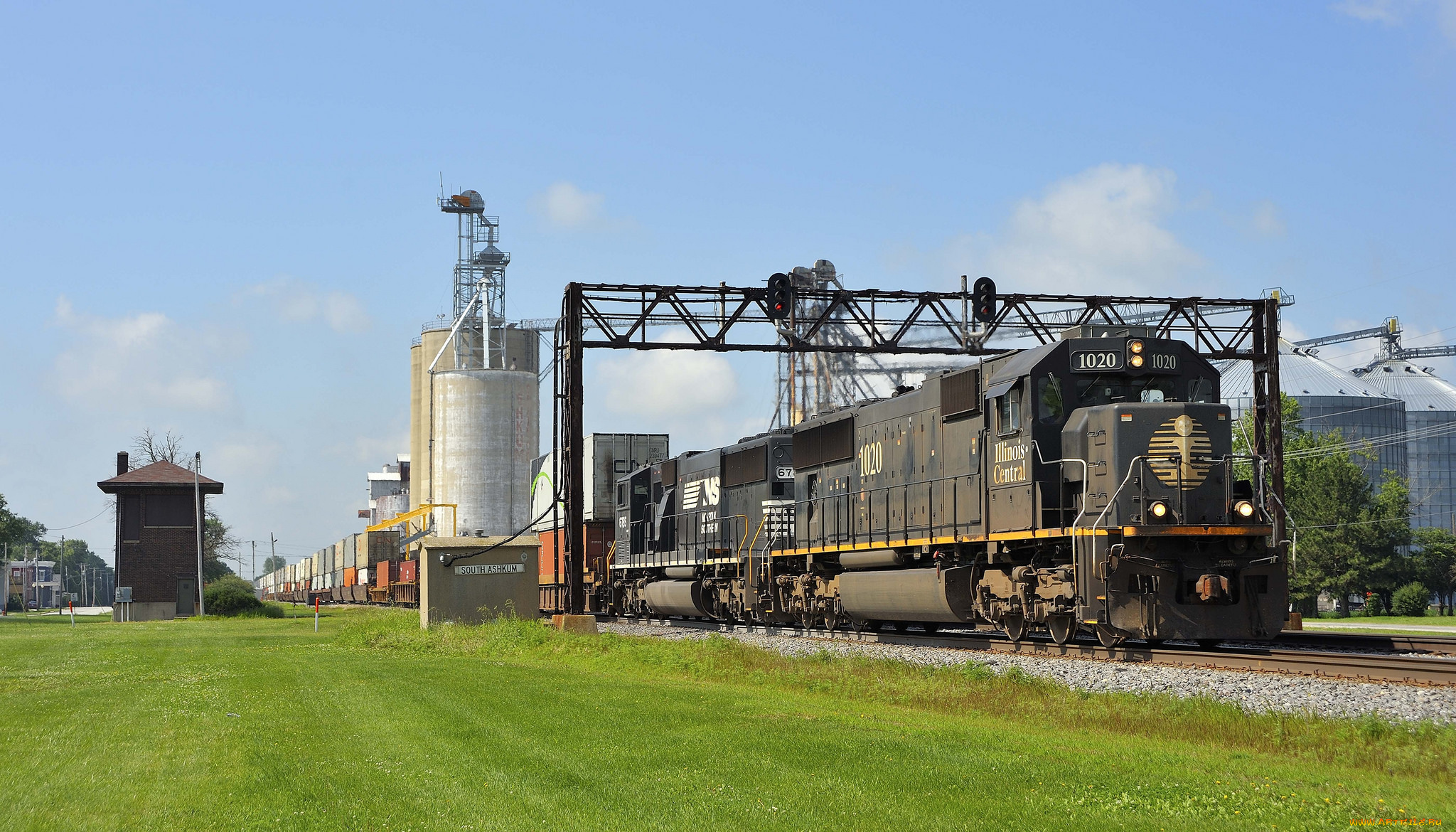 техника, поезда, железная, дорога, рельсы, локомотив, состав