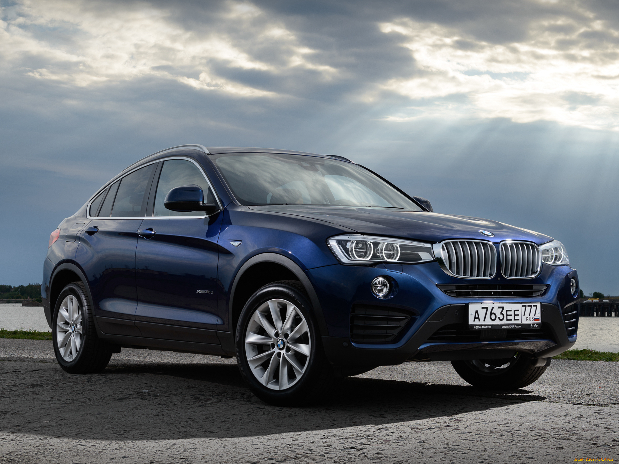 автомобили, bmw, 2014г, синий, f26, xdrive30d, x4