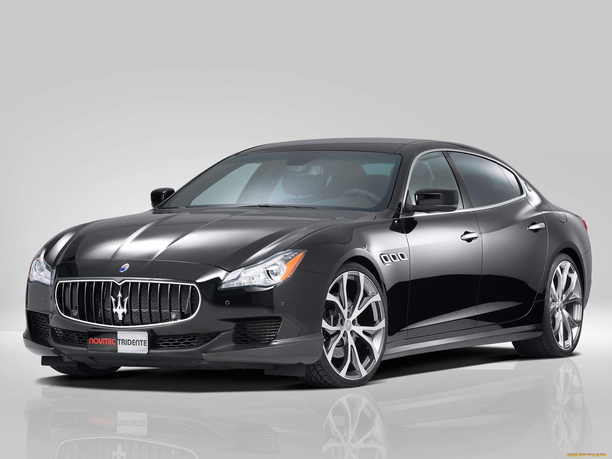 автомобили, maserati, quattroporte, tridente, novitec, темный, 2014г, gts