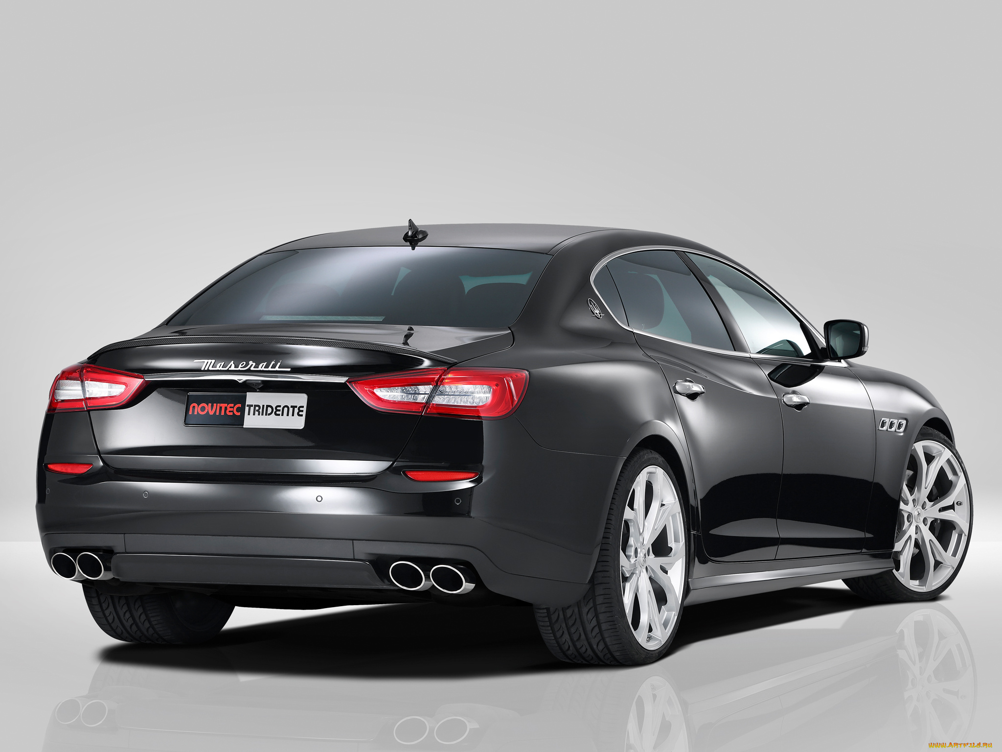 автомобили, maserati, темный, quattroporte, 2014г, gts, tridente, novitec