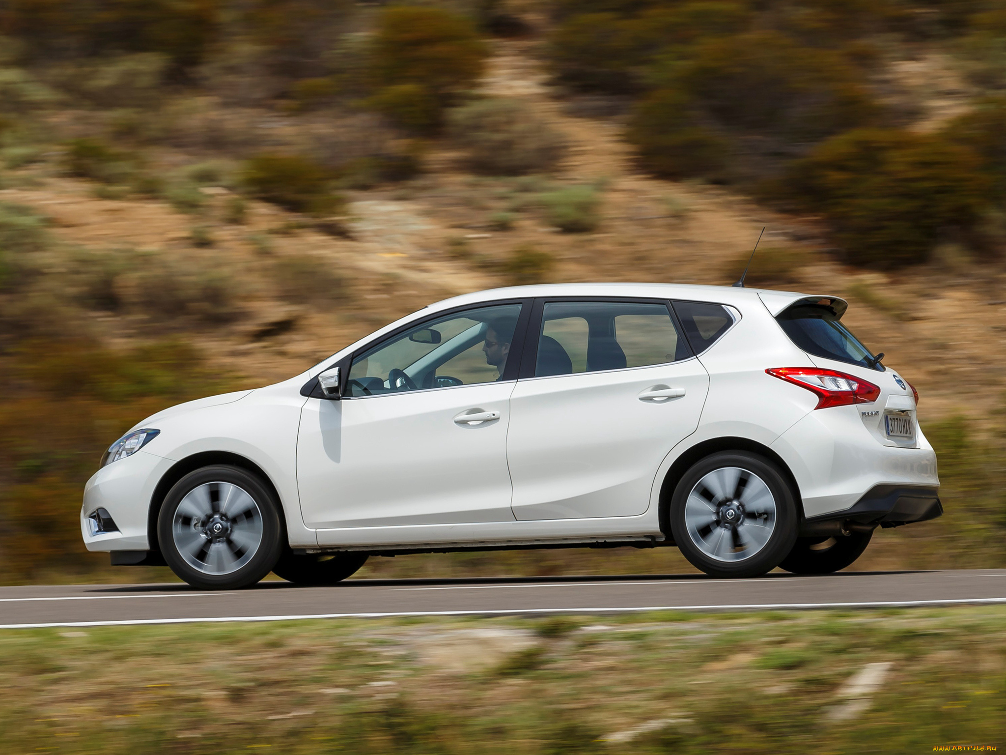 автомобили, nissan, datsun, светлый, 2014г, pulsar