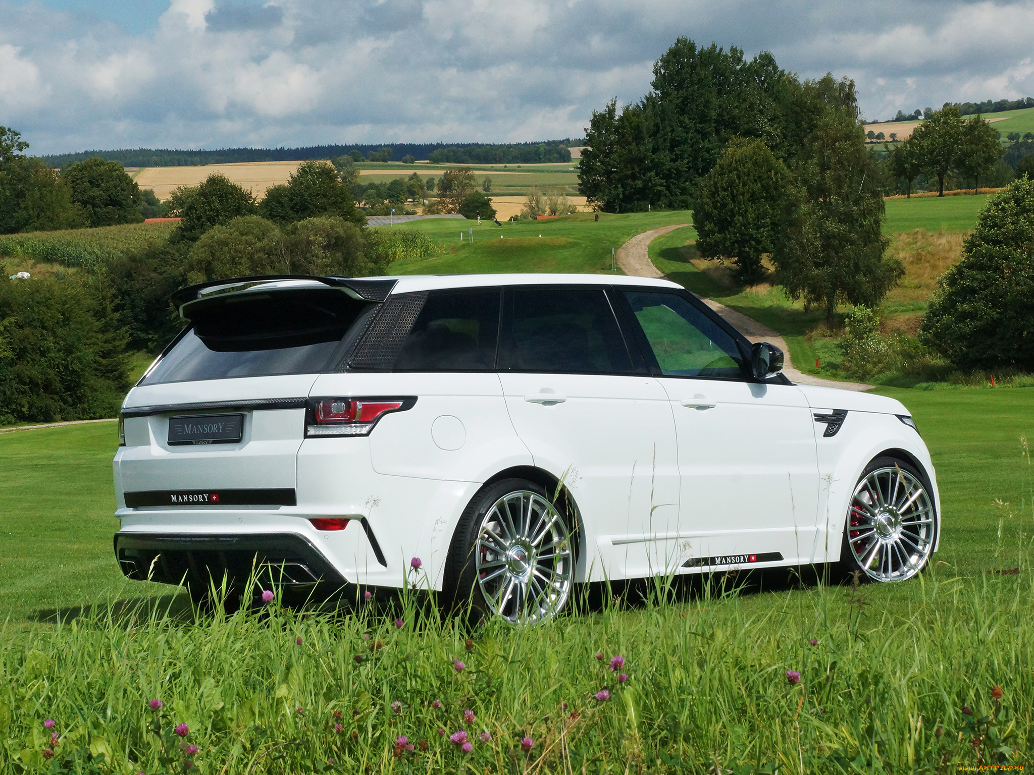 автомобили, range, rover, mansory, range, rover, sport, 2014г, светлый