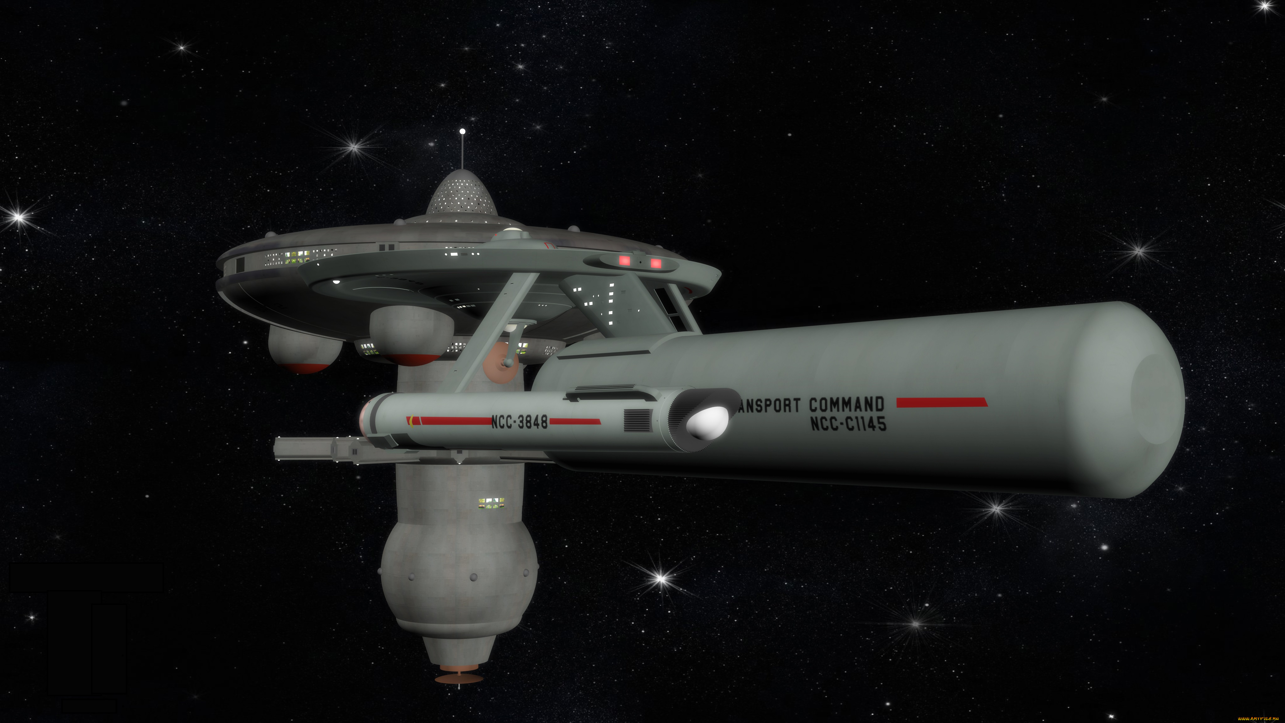 космос, арт, космический, корабль, звезды, вселеная, фон