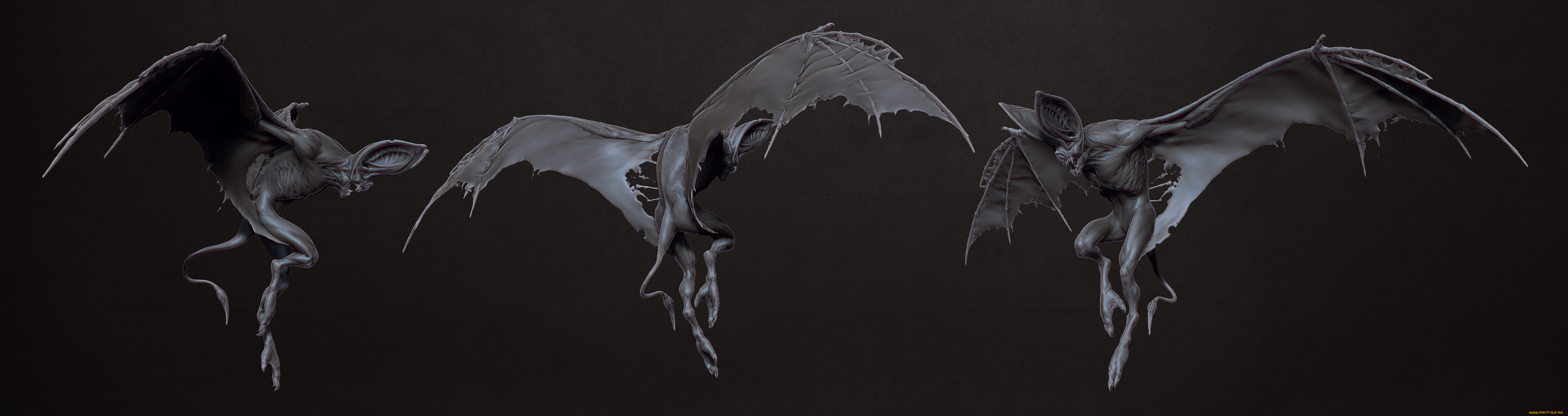 3д, графика, существа, , creatures, демоны