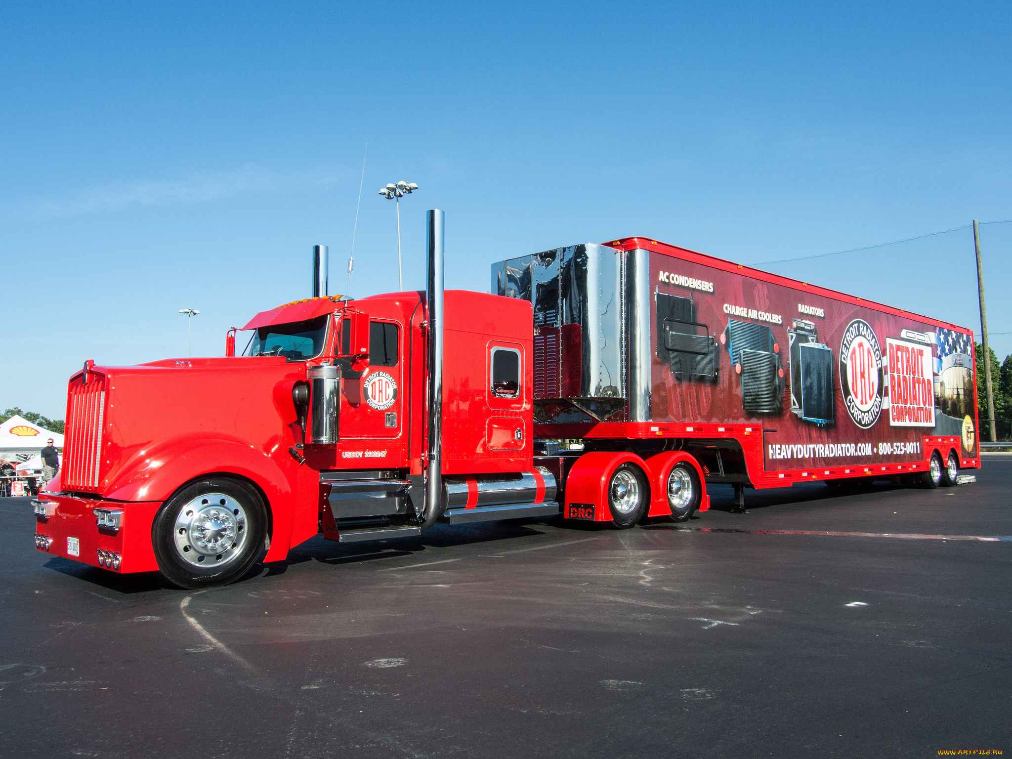 автомобили, kenworth, грузовик, radiator, truck