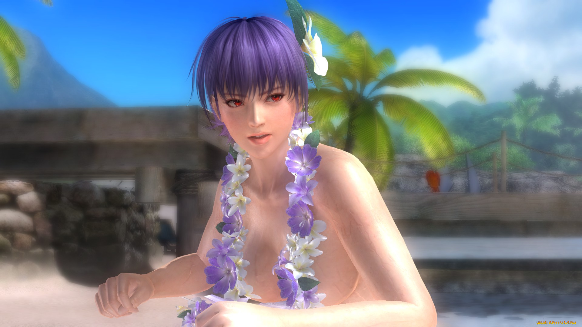 3д, графика, люди, , people, девушка, грудь, фон, взгляд