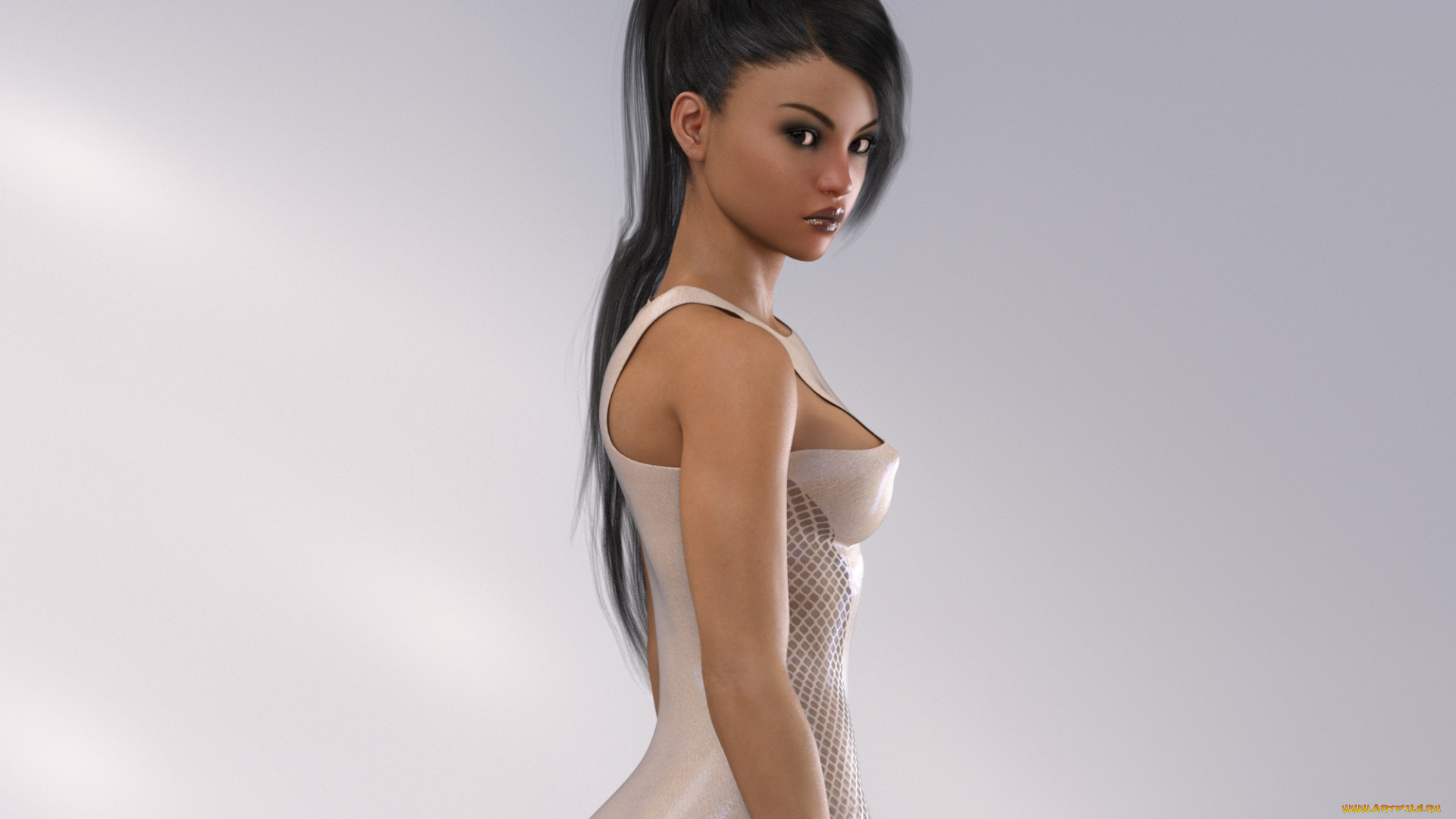 3д, графика, люди, , people, фон, взгляд, девушка