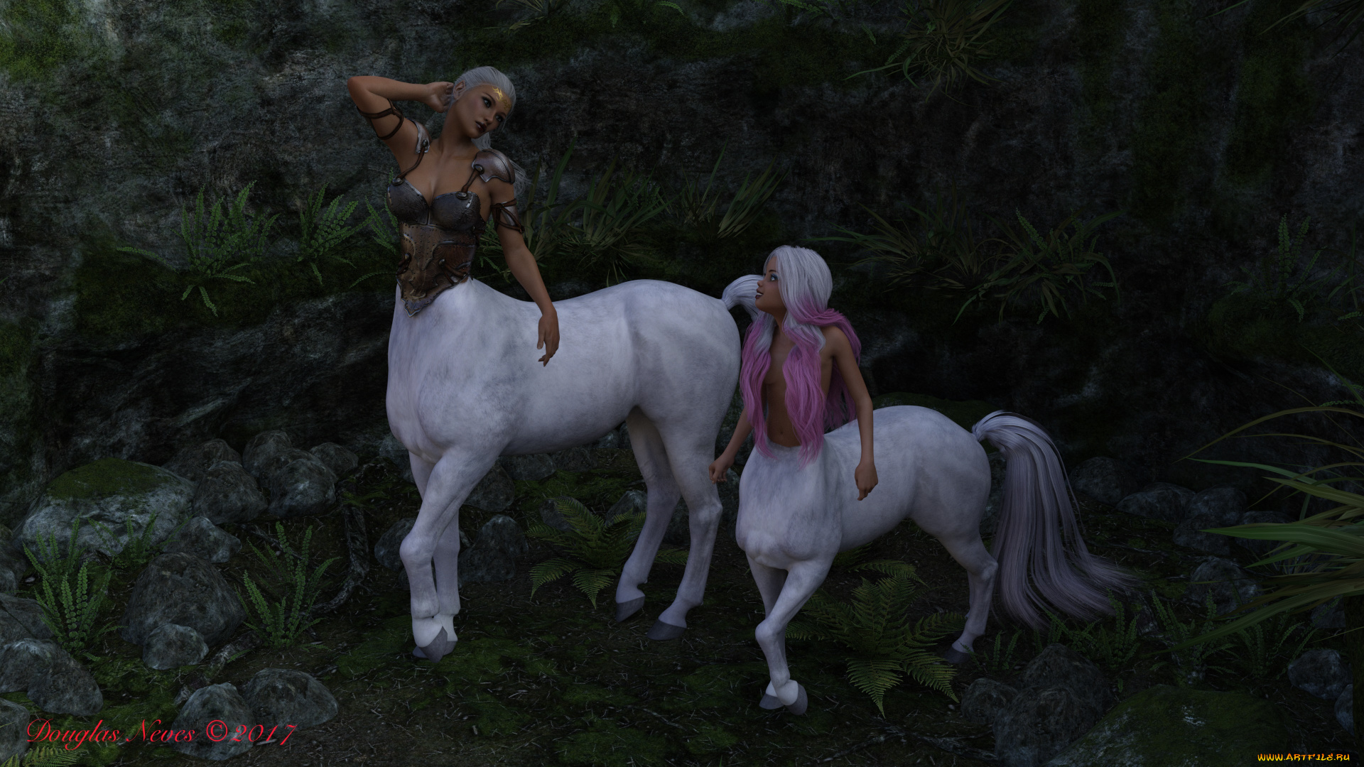 3д, графика, существа, , creatures, кентавр