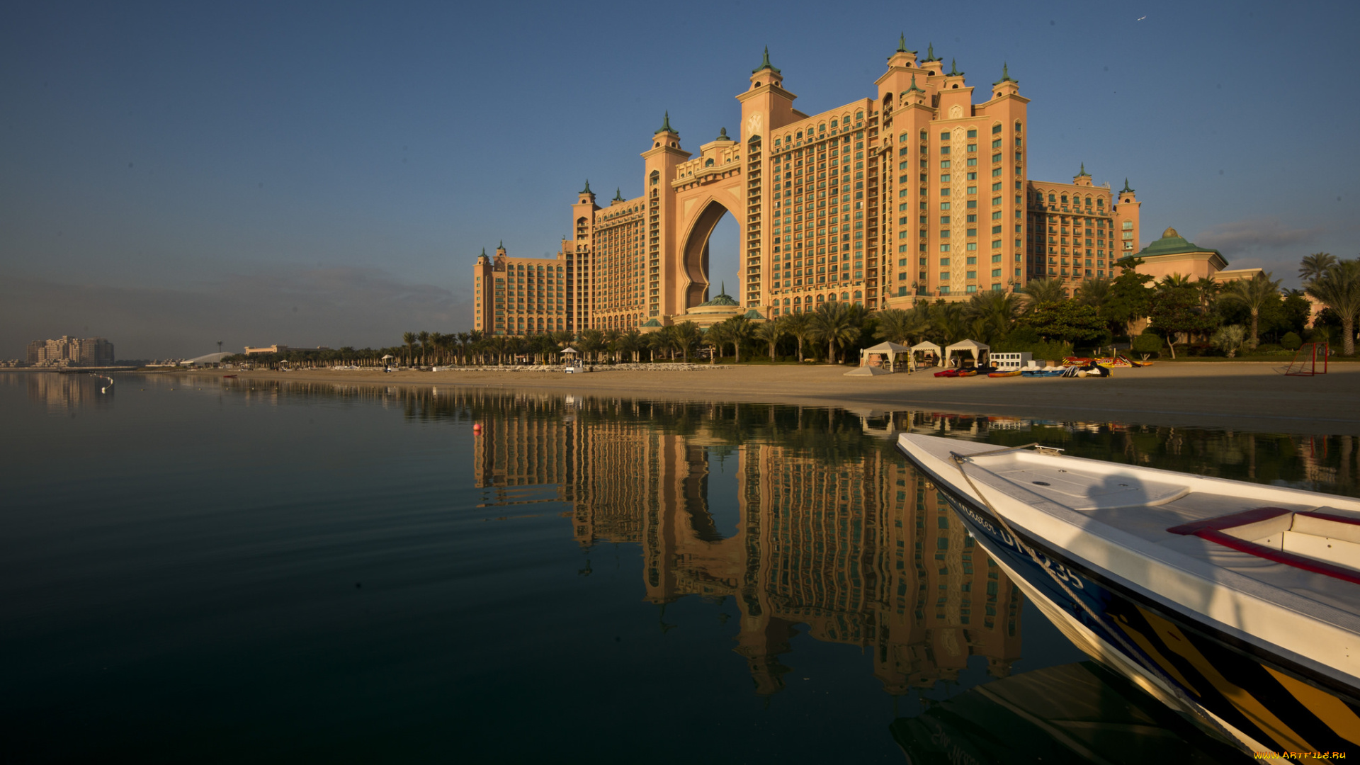 atlantis, hotel, dubai, города, дубай, , оаэ, простор