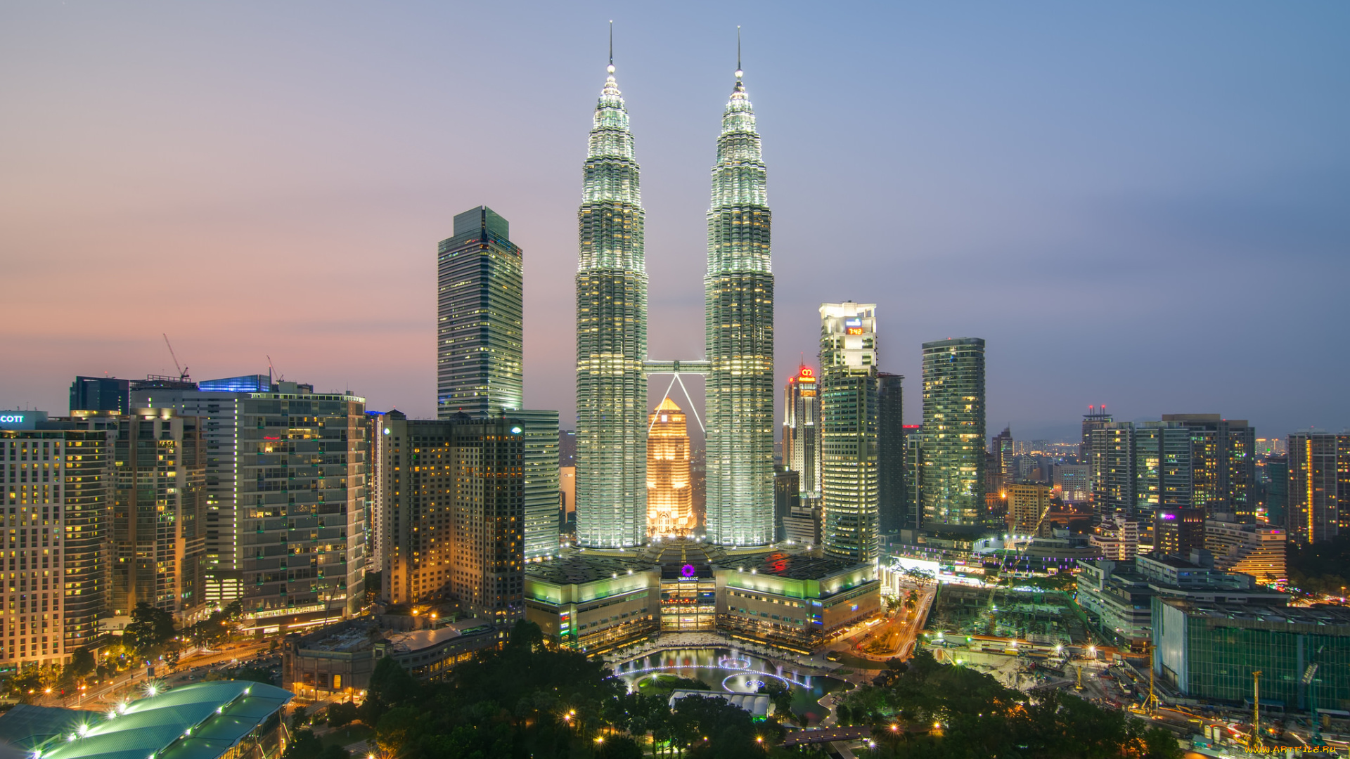 города, куала-лумпур, , малайзия, простор