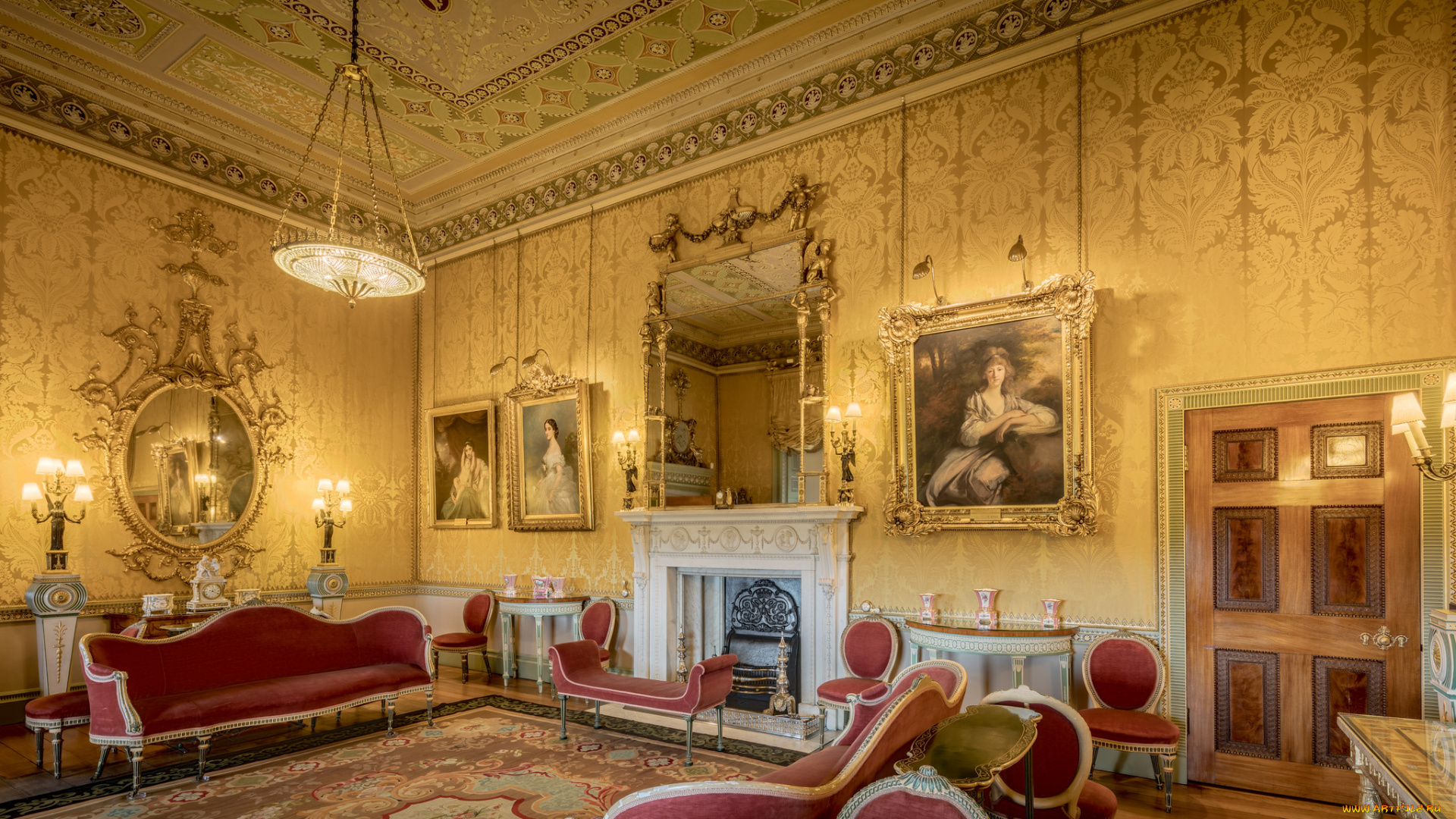 интерьер, гостиная, меблировка, помещение