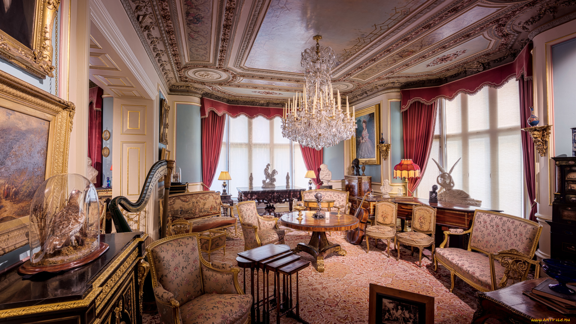 интерьер, гостиная, меблировка, помещение