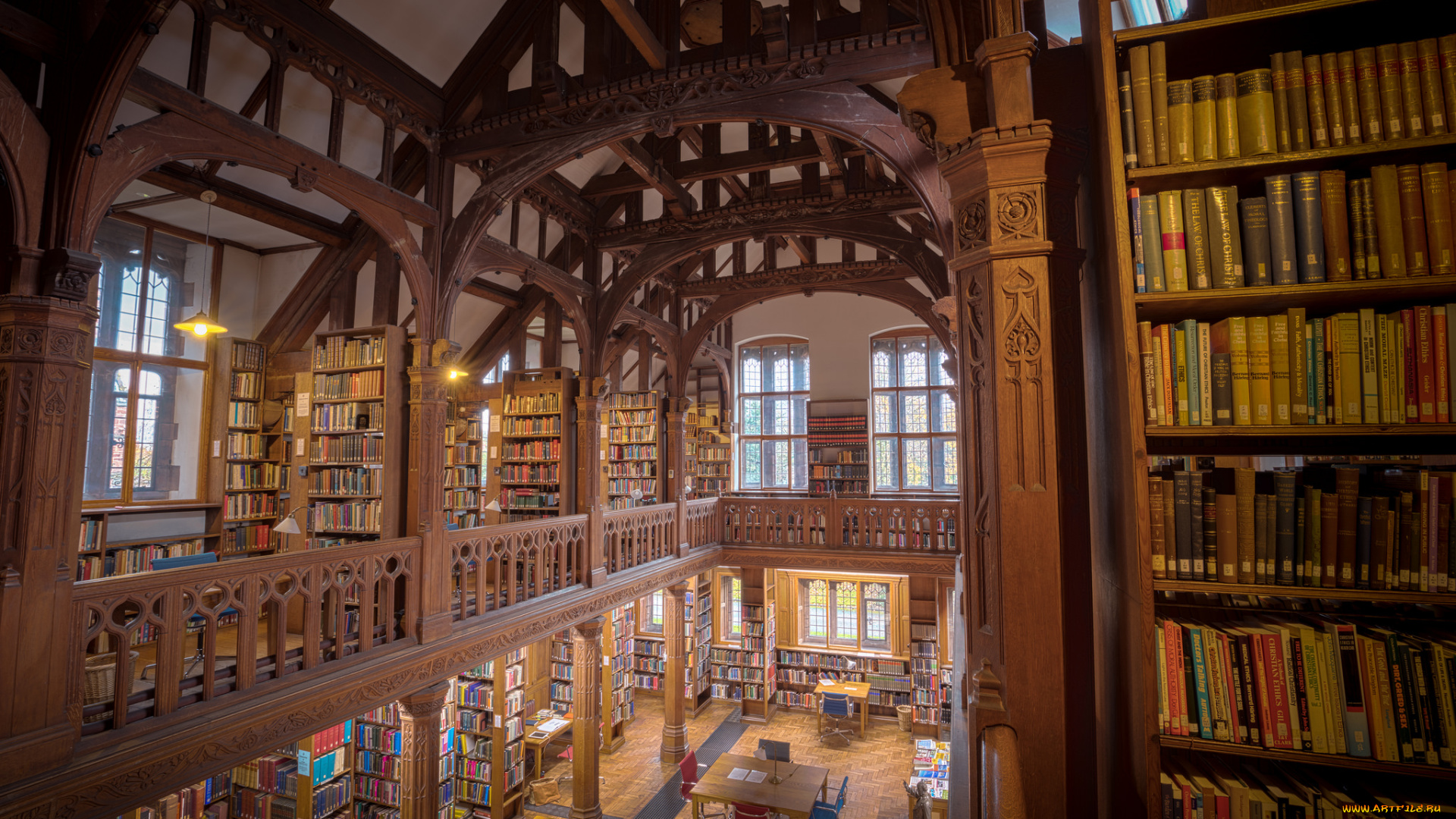 интерьер, кабинет, , библиотека, , офис, меблировка, помещение