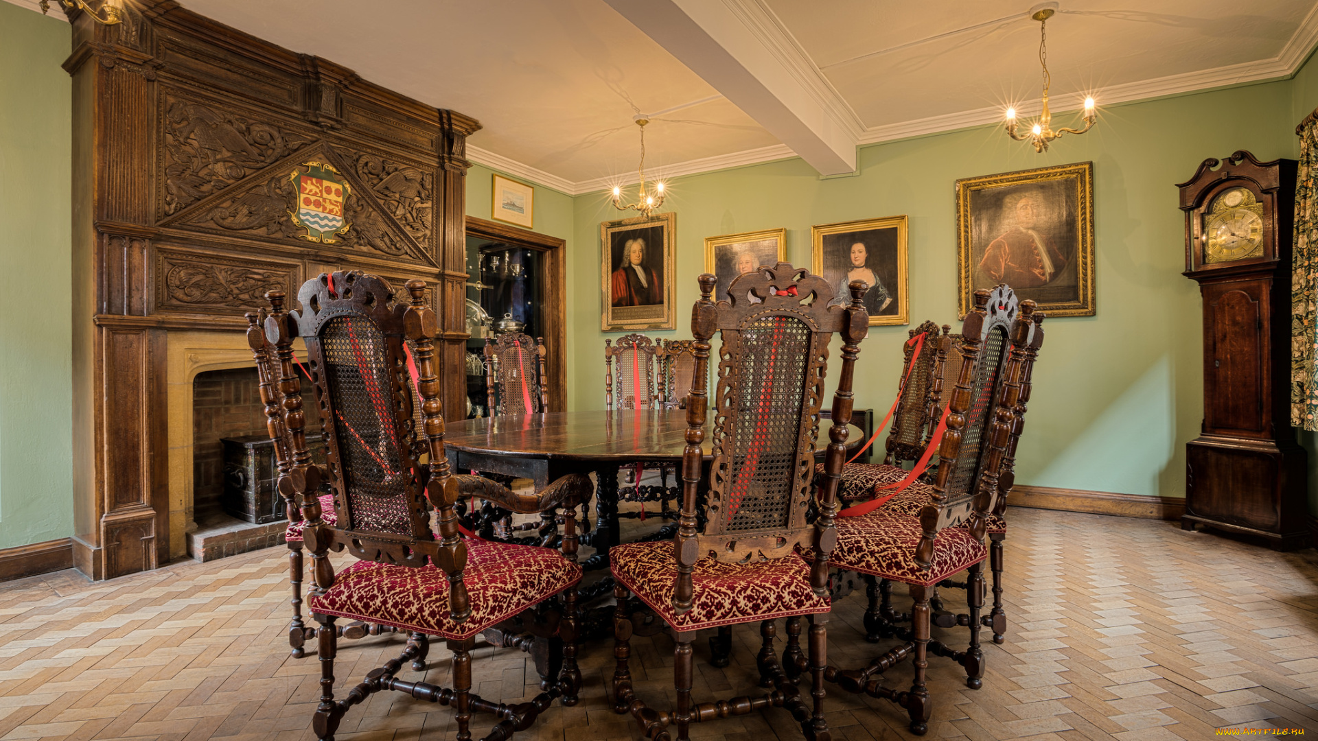 интерьер, кабинет, , библиотека, , офис, помещение, меблировка